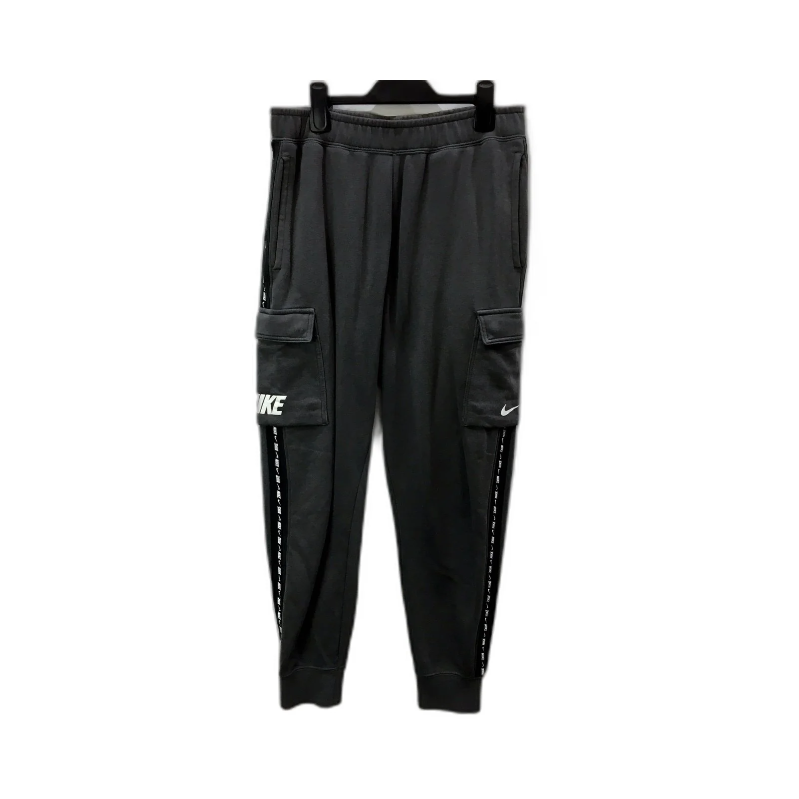 Nike Mens Black Cargo Pants - Comfortable Fit Size M