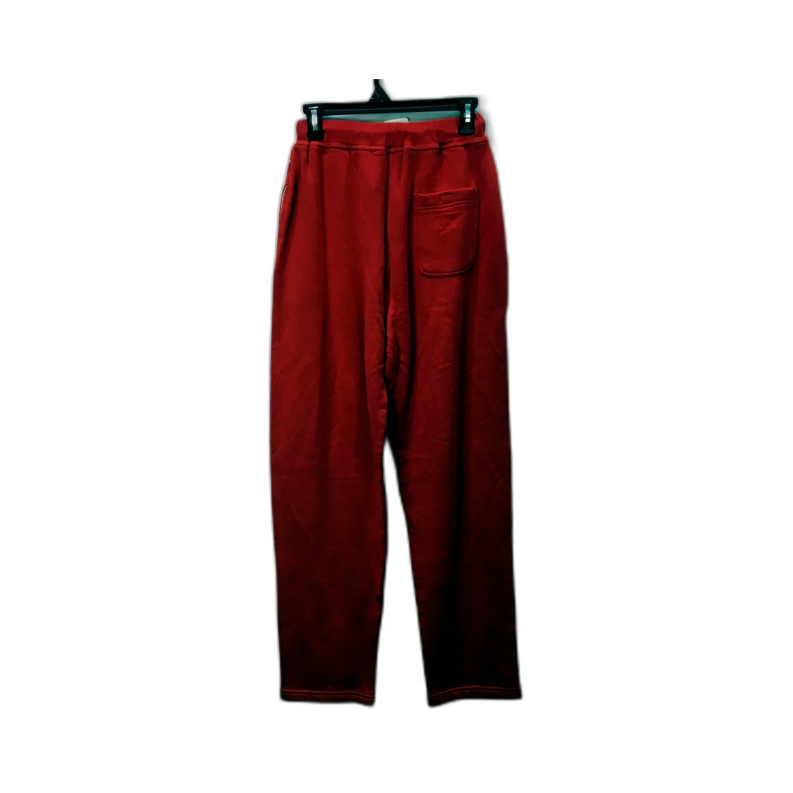 Esprit Mens Comfortable Cotton Sweatpants Joggers in Red, Size S NEW - Image 2