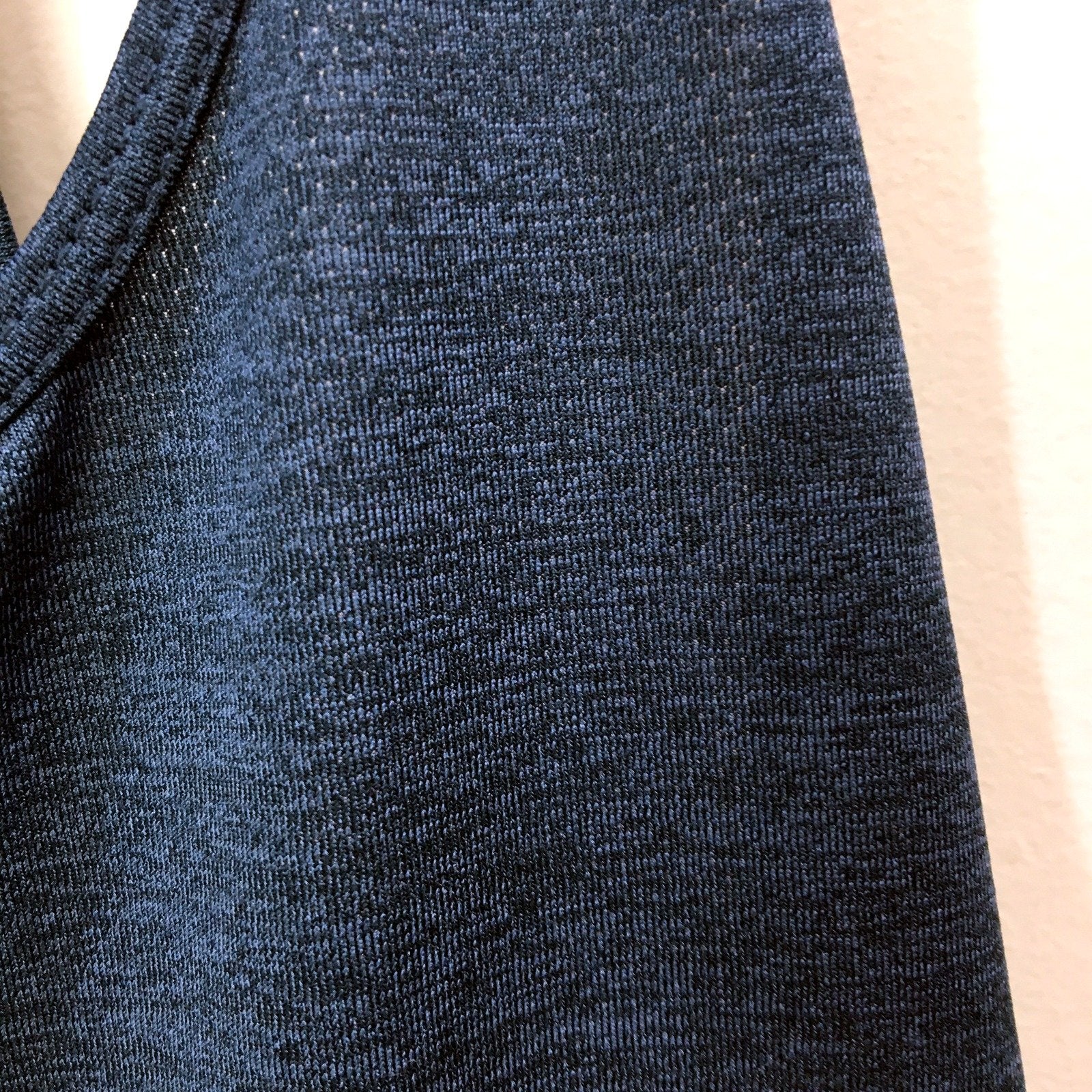 Body Womens Navy Blue Cotton Racerback Tank Top - XS Size - Image 4