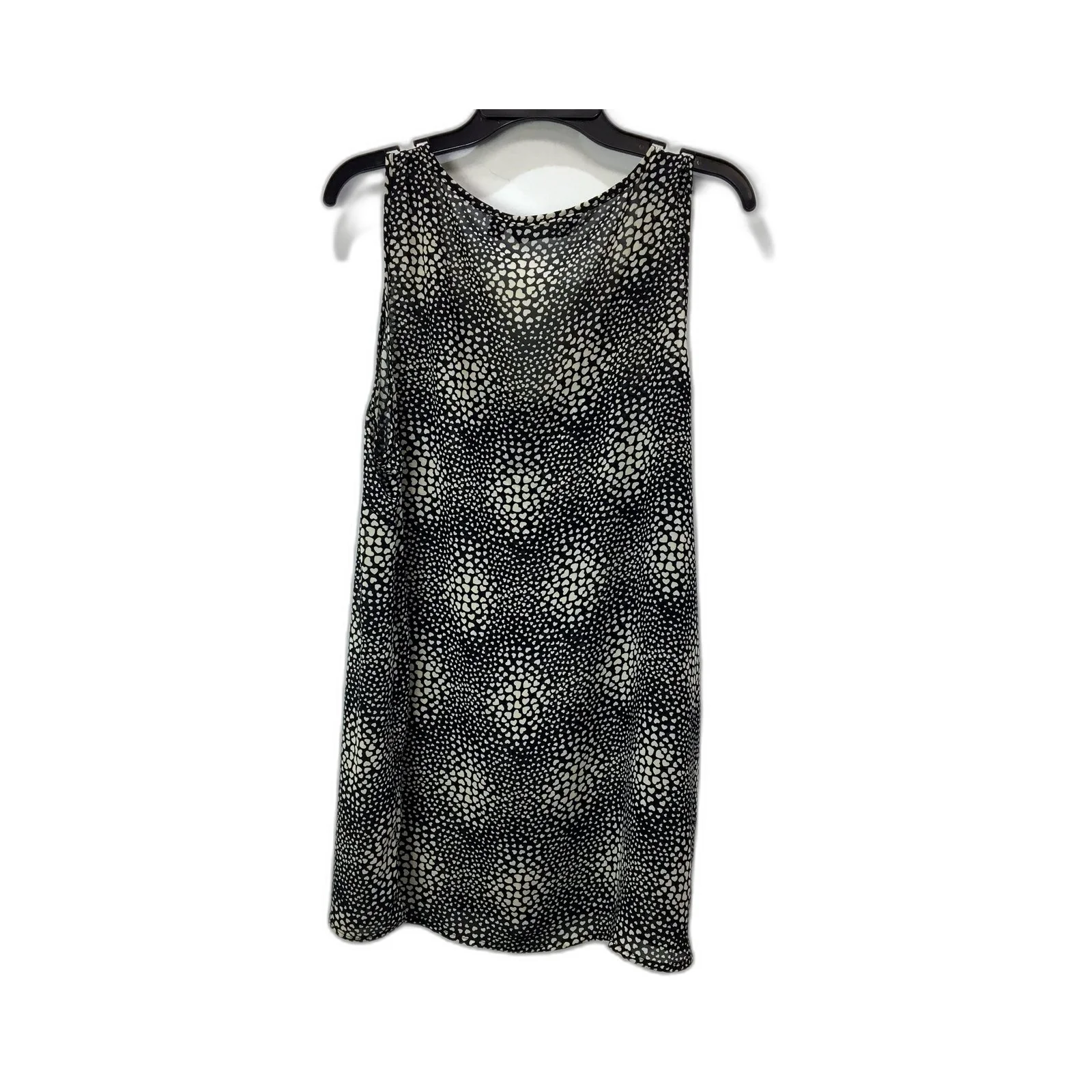 Glassons Womens Sleeveless Dress Sleeveless Polka Dot Dress in Black Size 12 - Image 2