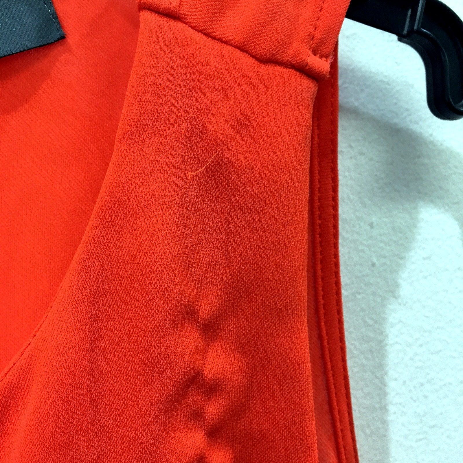 TEMT Collection Womens Sleeveless Top with Layered Zipper Design Orange Size 8 - Image 6