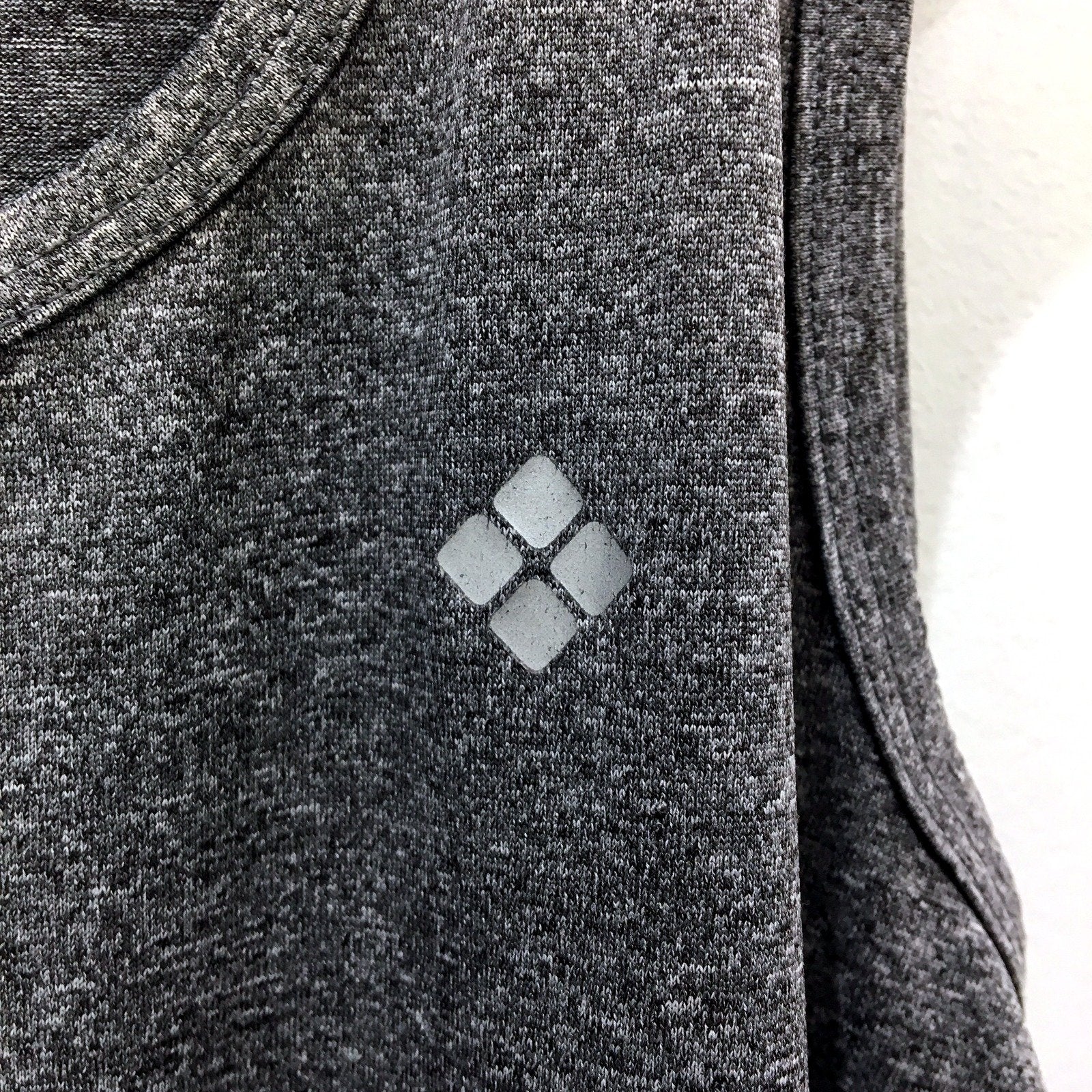 Sports Womens Charcoal Gray Pullover Tank Top - Comfortable Fit Size 14 - Image 3