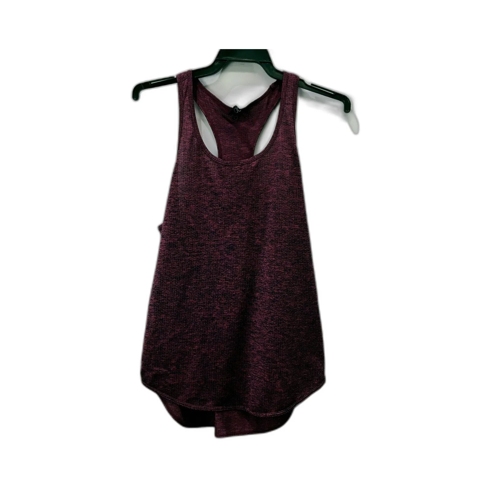 Burgundy Cotton Tank Top Womens - Soft, Comfortable Fit Size S