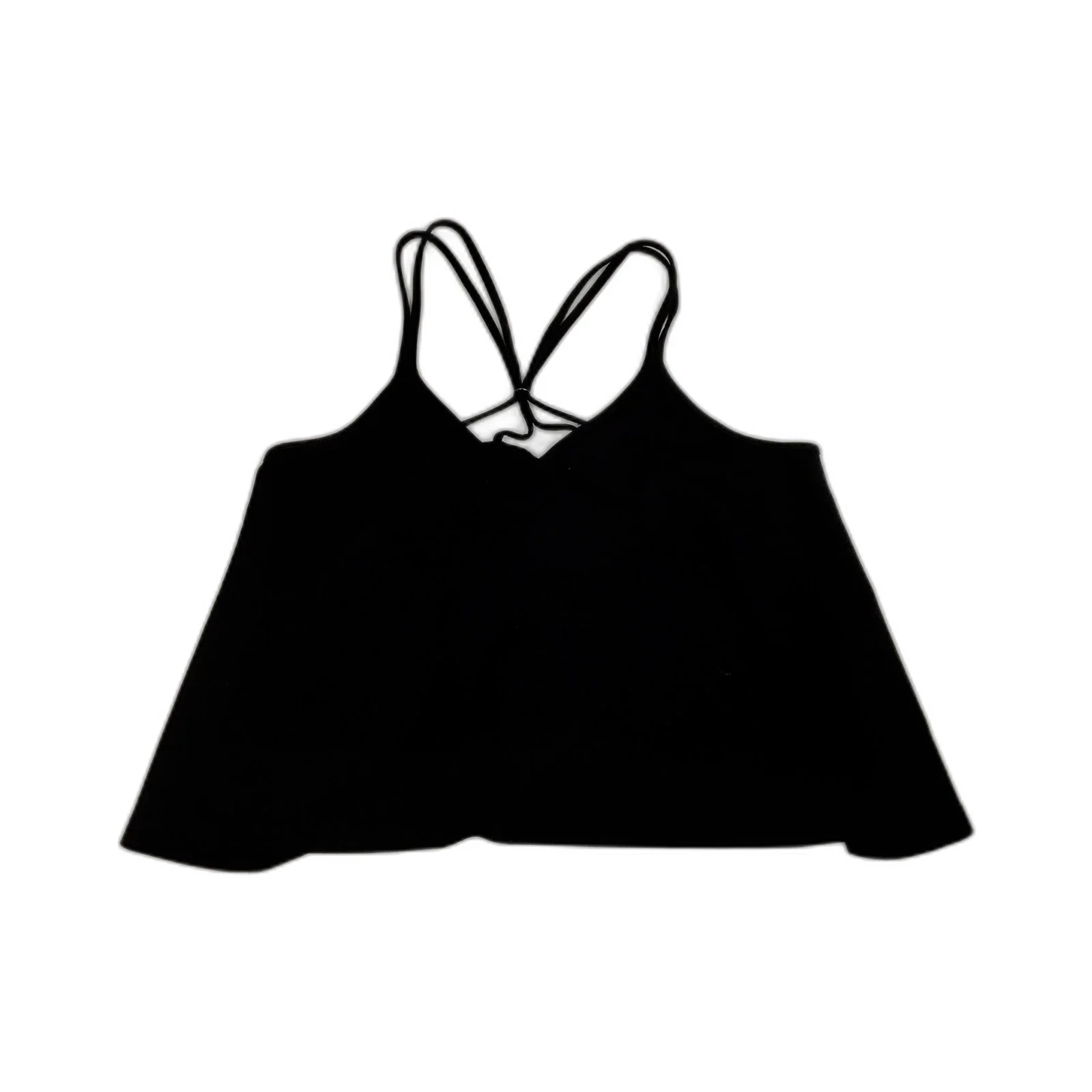 Topshop Womens Sleeveless Black Camisole Top in Size 12