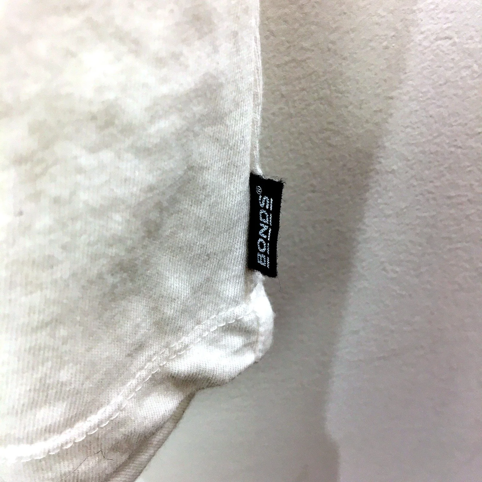 Bonds Mens Cotton Blend Tank Top in White - Large Size - Image 4