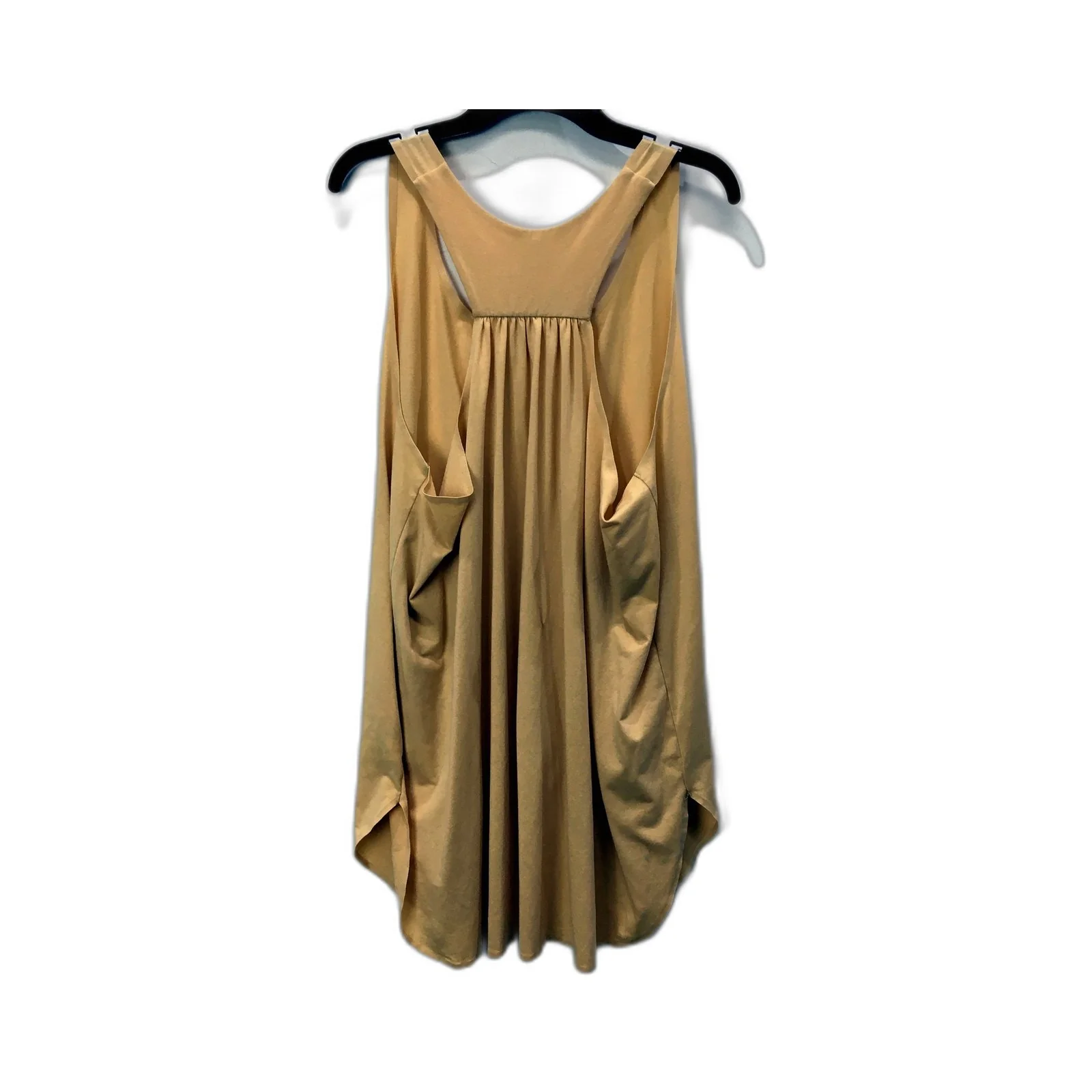 Uniqlo Womens Tank Top Sleeveless Pullover Dress Mustard Color Size XL - Image 2