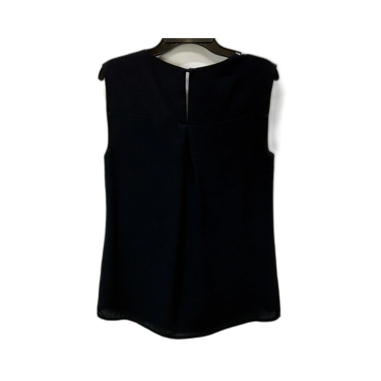 Jacquie Womens Sleeveless Top Sleeveless Polyester Blouse Top in Black Sz 6 NEW - Image 2