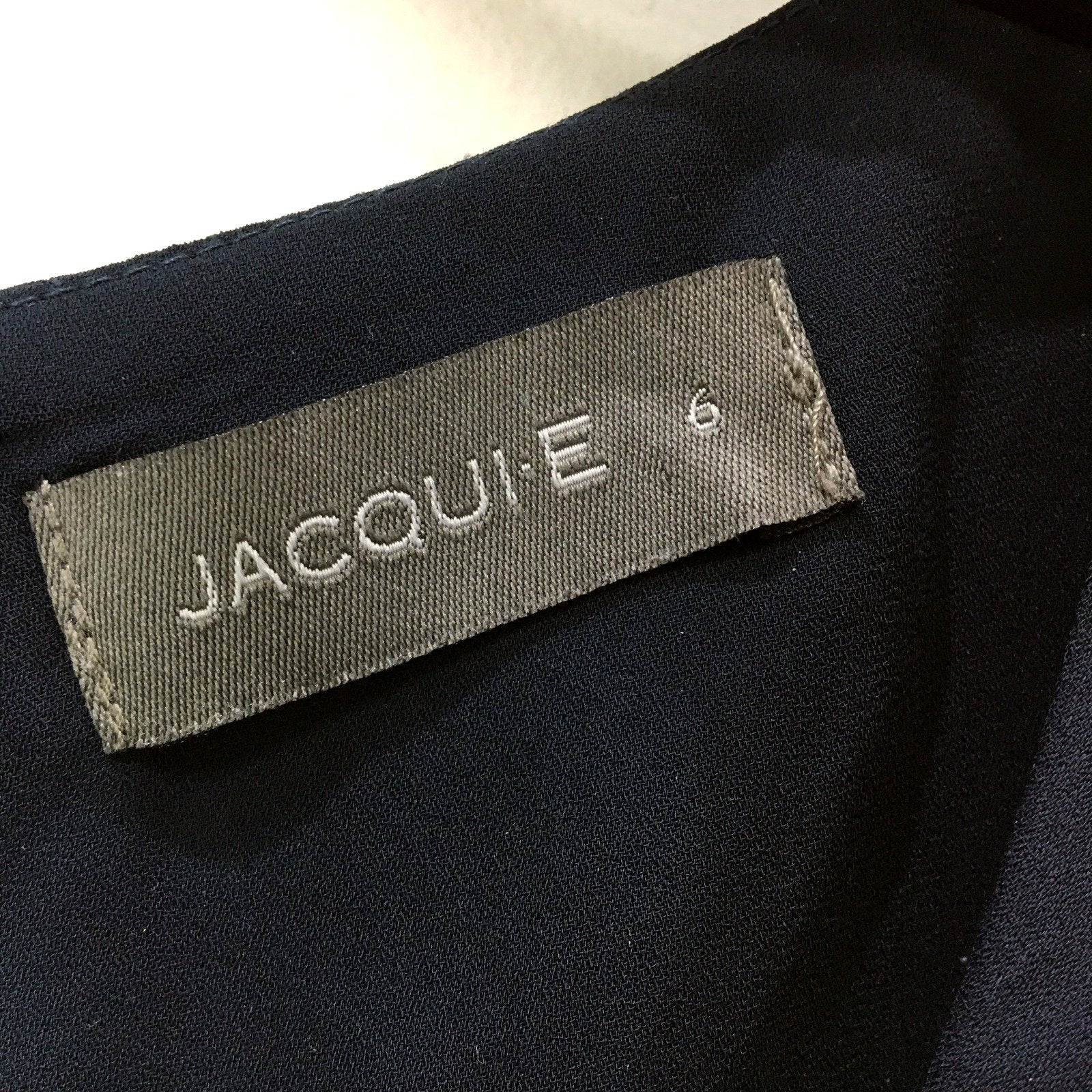 Jacquie Womens Sleeveless Top Sleeveless Polyester Blouse Top in Black Sz 6 NEW - Image 5
