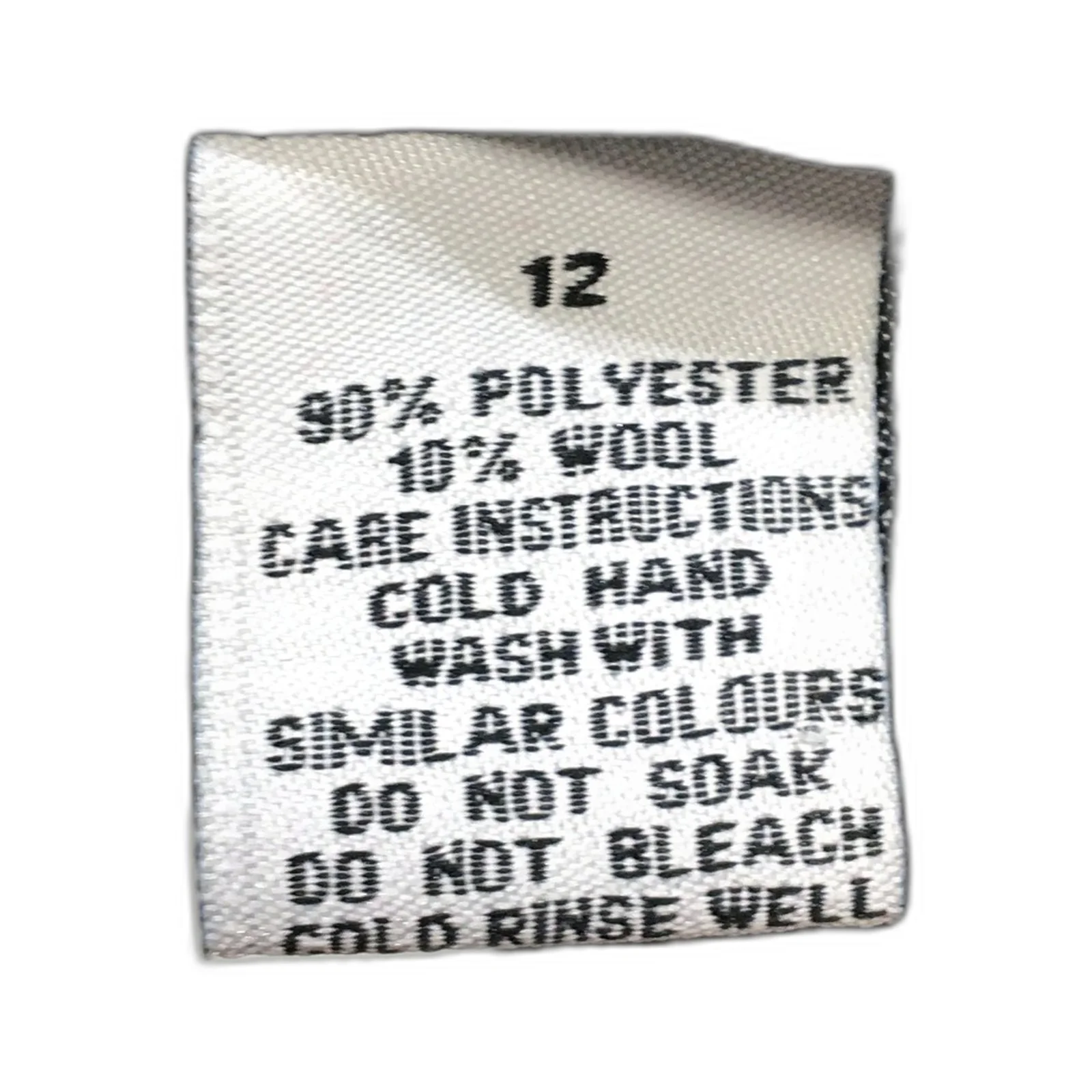 Rockmans Womens Wool Jacket Textured Pullover Sweater Black and White Size 12 - Image 7