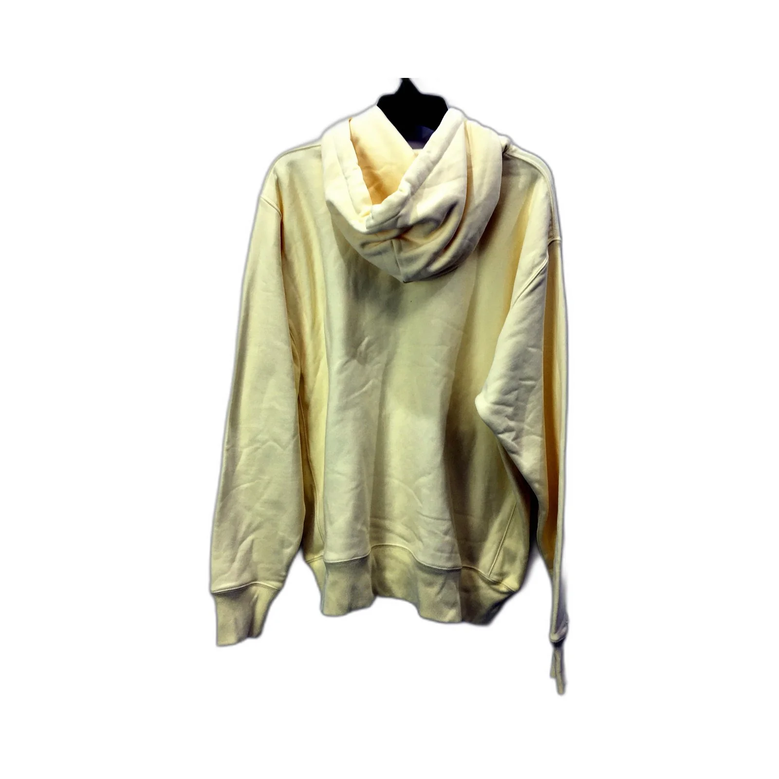 Champion Mens Reverse Weave Pullover Hoodie in Post Yellow, Size L NEW - Image 2