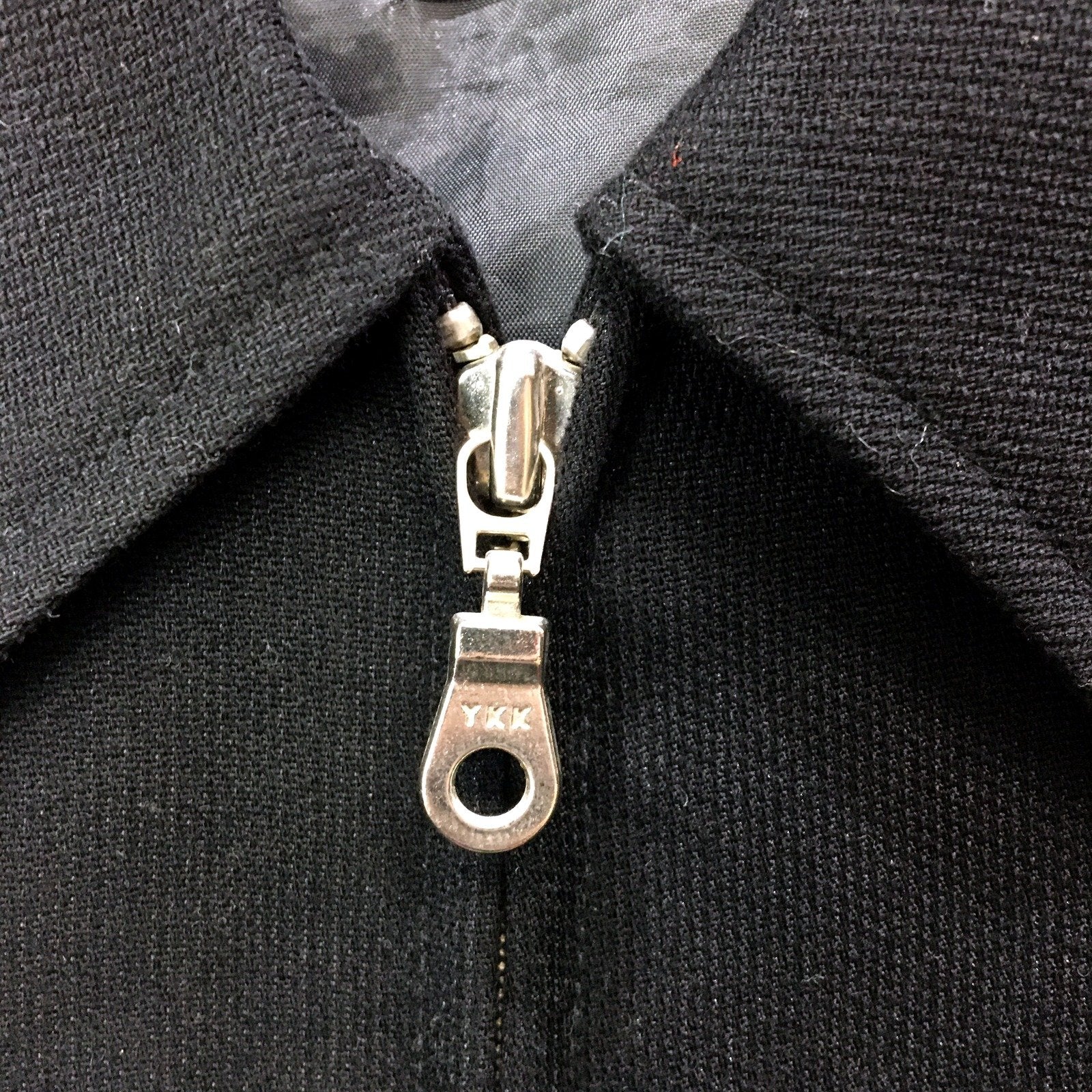 Tarocash Mens Collared Zip-Up Jacket in Black - Comfortable Fit Size M - Image 3