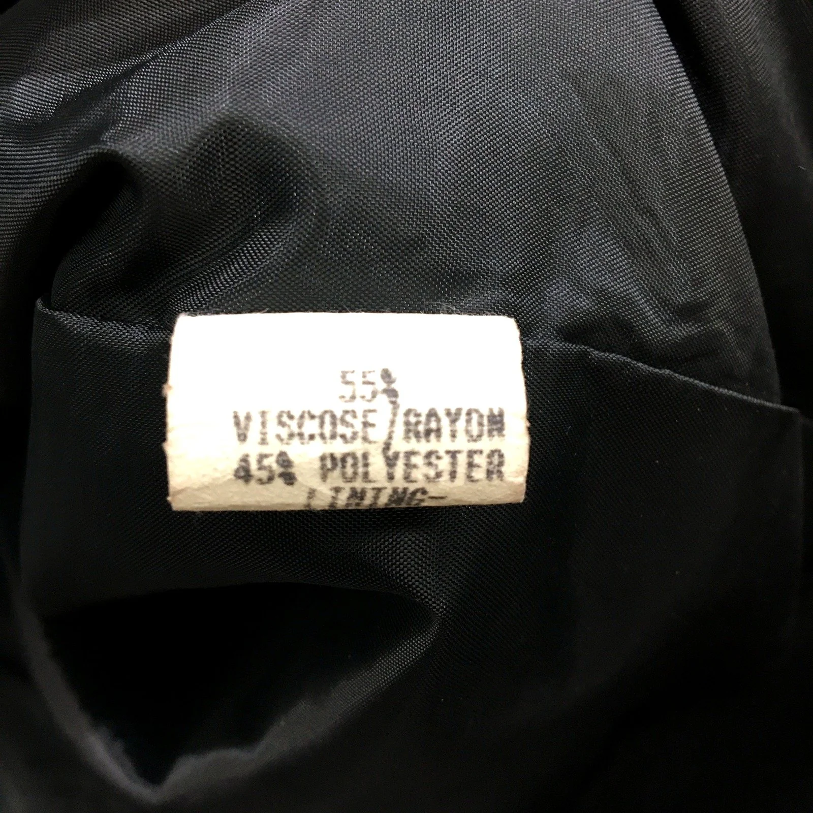 Tarocash Mens Collared Zip-Up Jacket in Black - Comfortable Fit Size M - Image 4