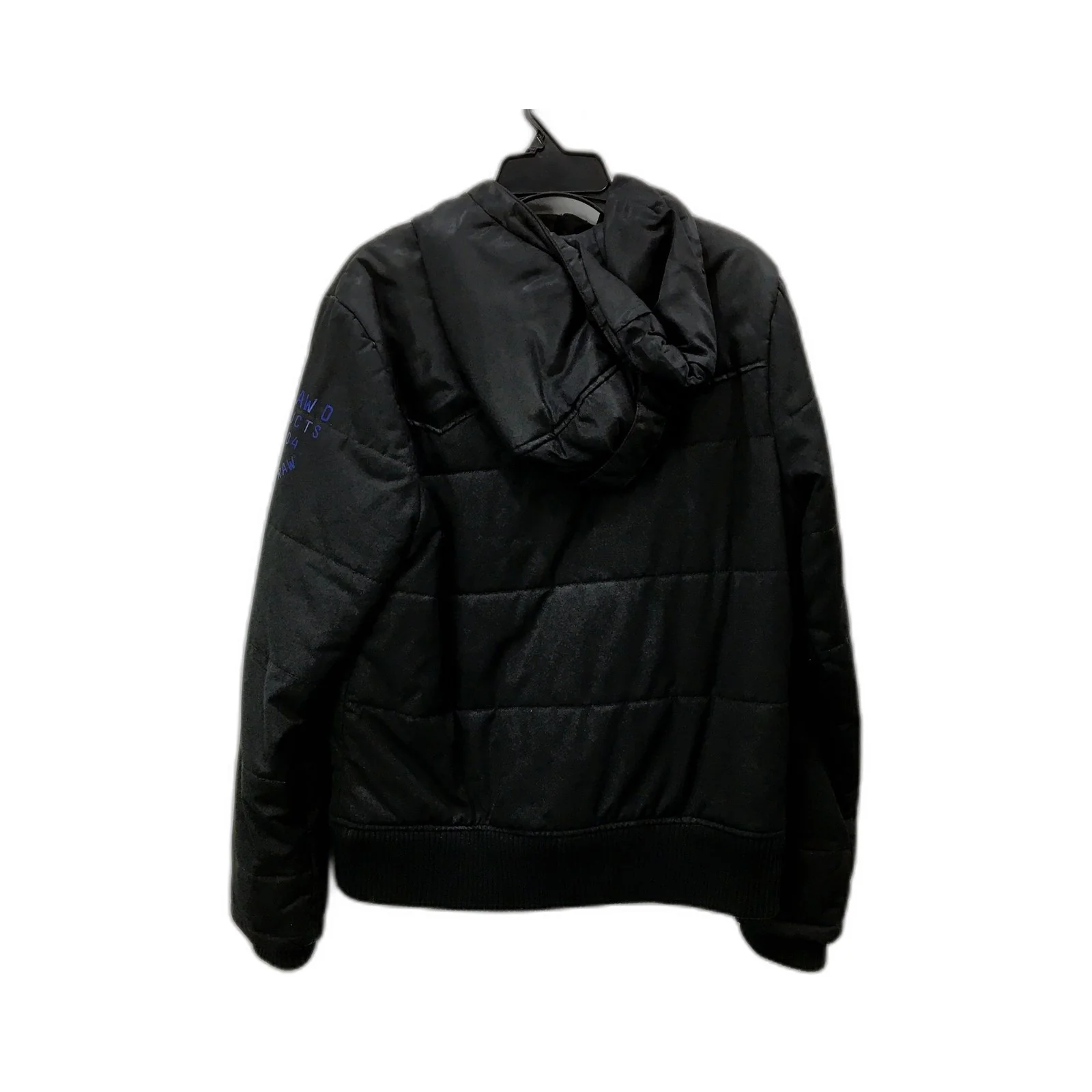 G-Star Raw Mens Quilted Puffer Jacket in Black, Large Size - Image 2