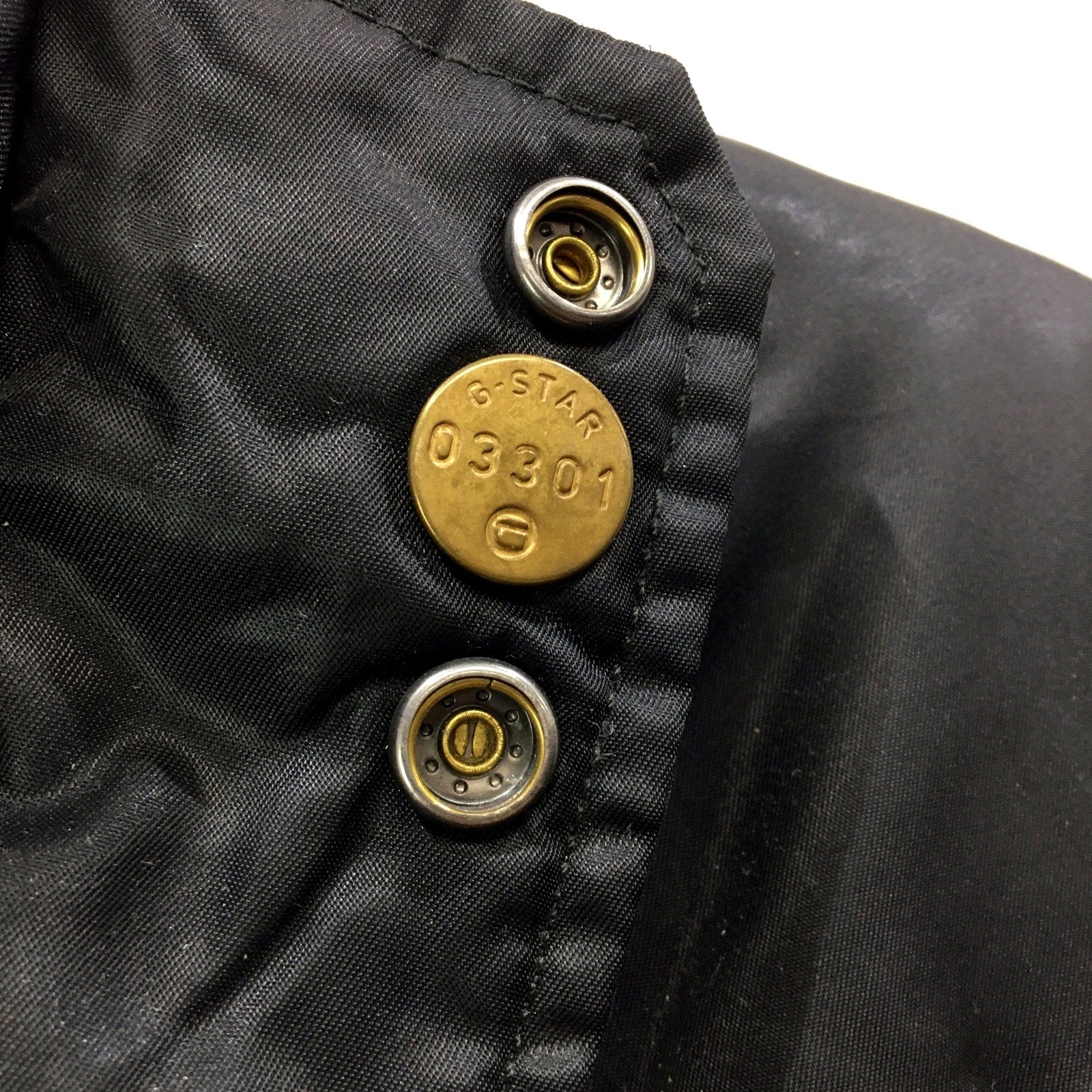 G-Star Raw Mens Quilted Puffer Jacket in Black, Large Size - Image 5