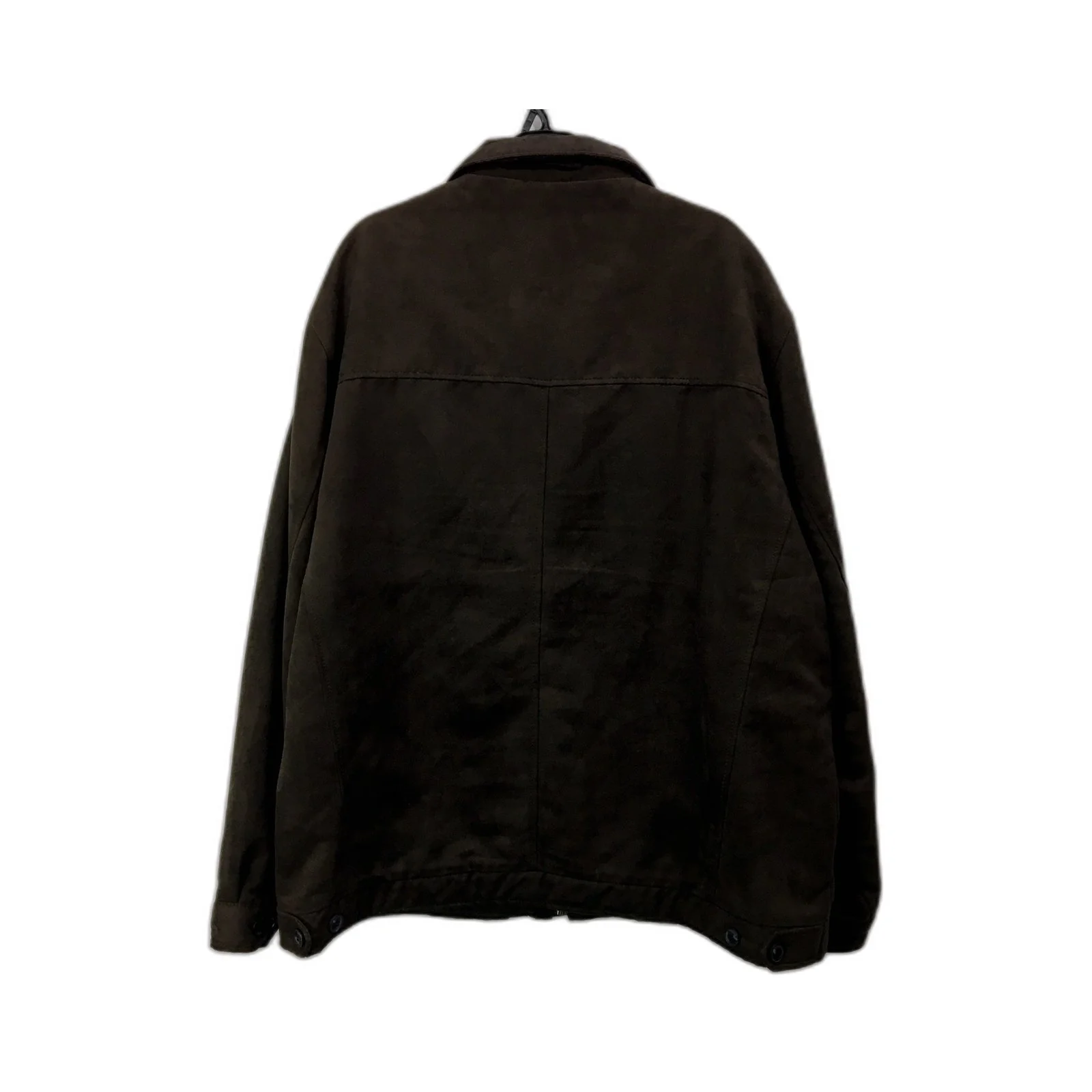 Gazman Mens Polyester Cotton Jacket in Brown, Size XL - Image 2