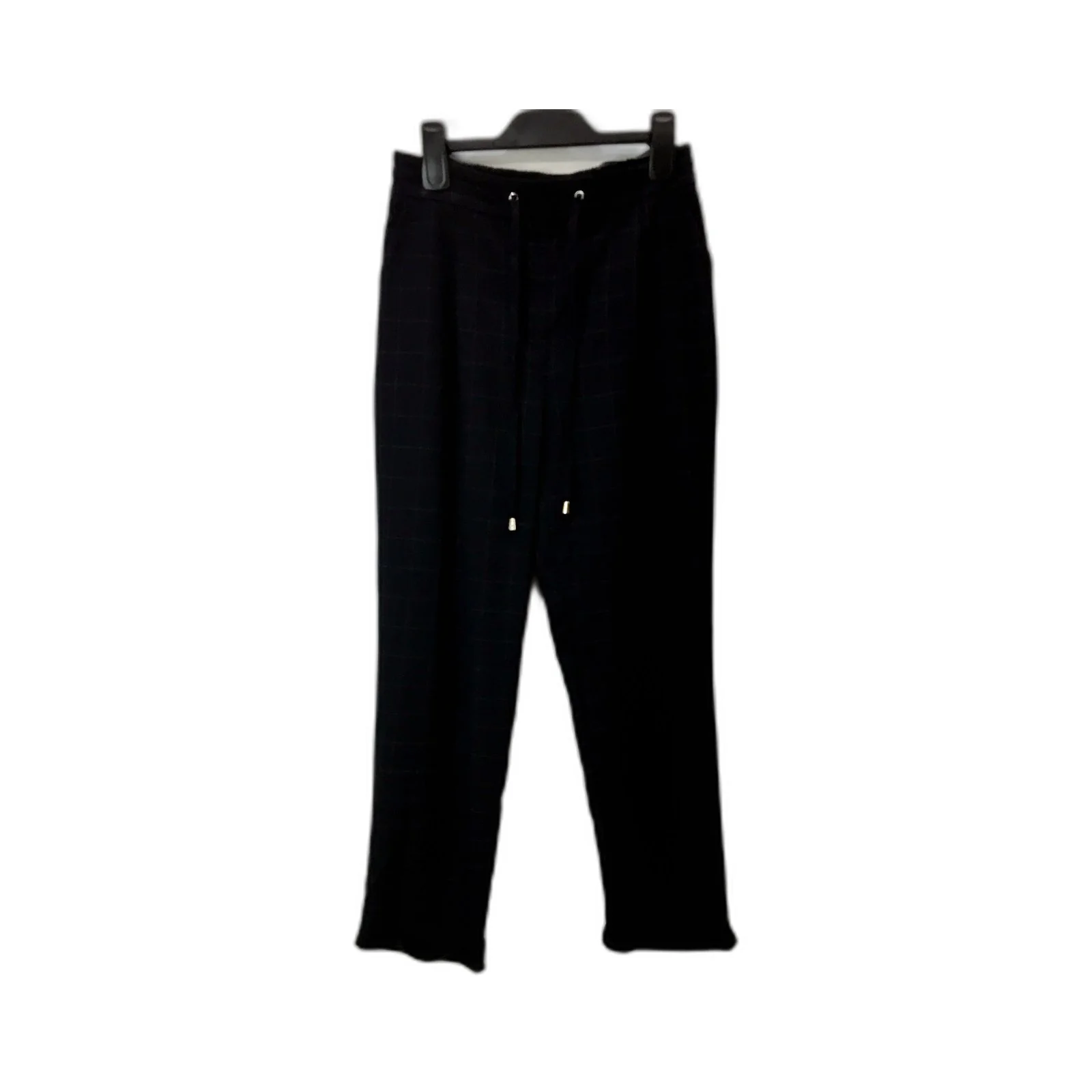 Dorothy Perkins Womens Relaxed Fit Drawstring Pants in Black, Size 8 NEW