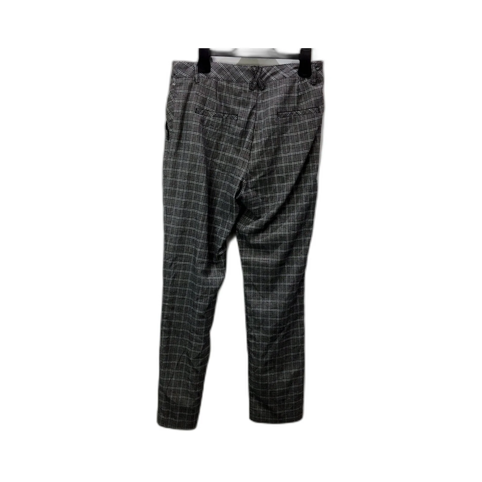 Glassons Womens Plaid Pants with Elastic Waist in Multi Color and - Size 10 - Image 2