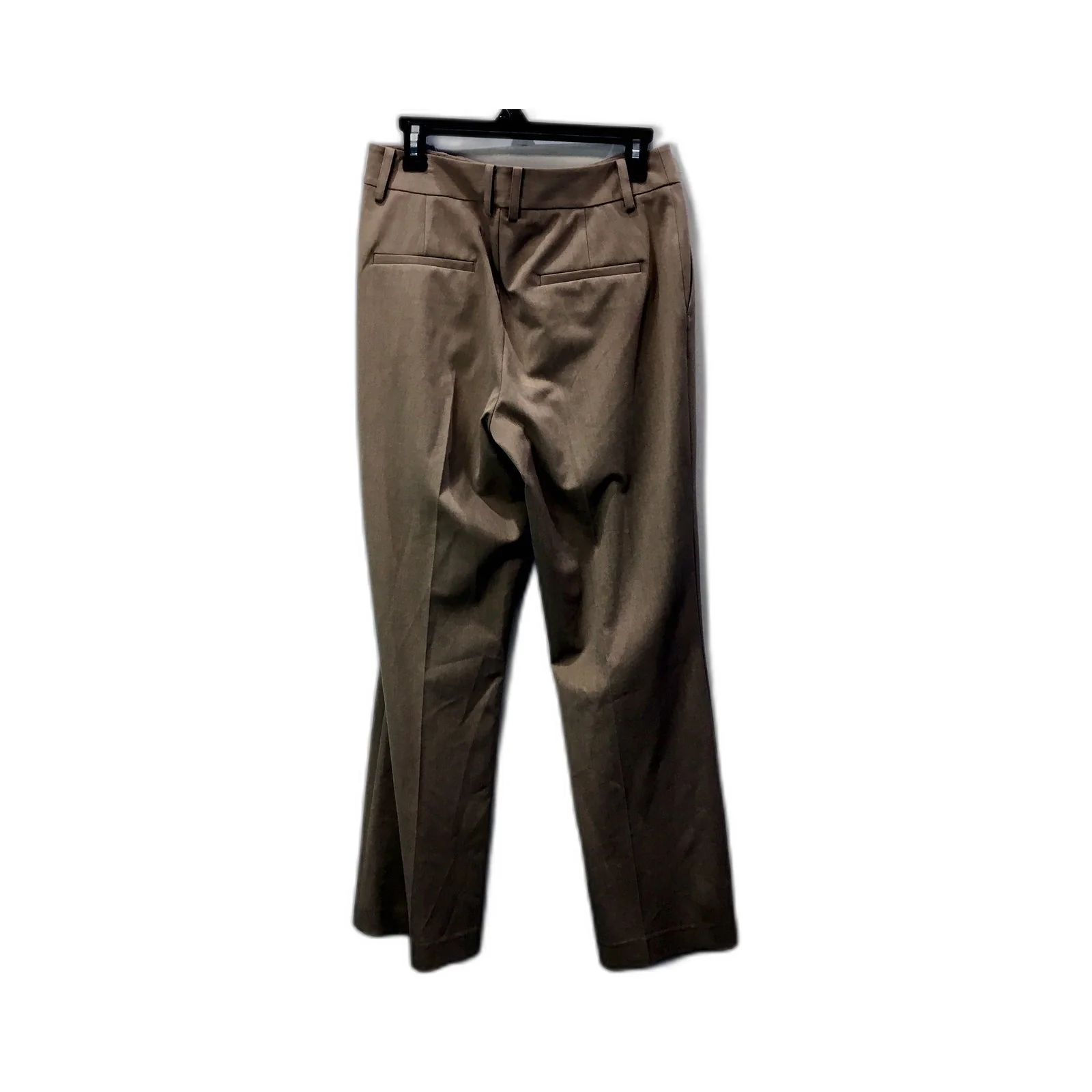 Basque Womens Pleated Front Cotton Dress Pants Beige Slacks Size 10 NEW - Image 2