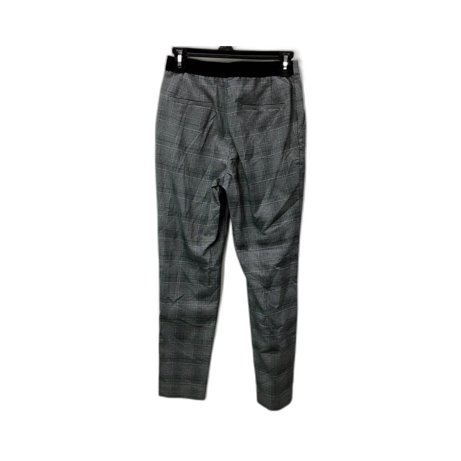 Portmans Womens Plaid Dress Pants Black and White Comfortable Office Size 6 - Image 2