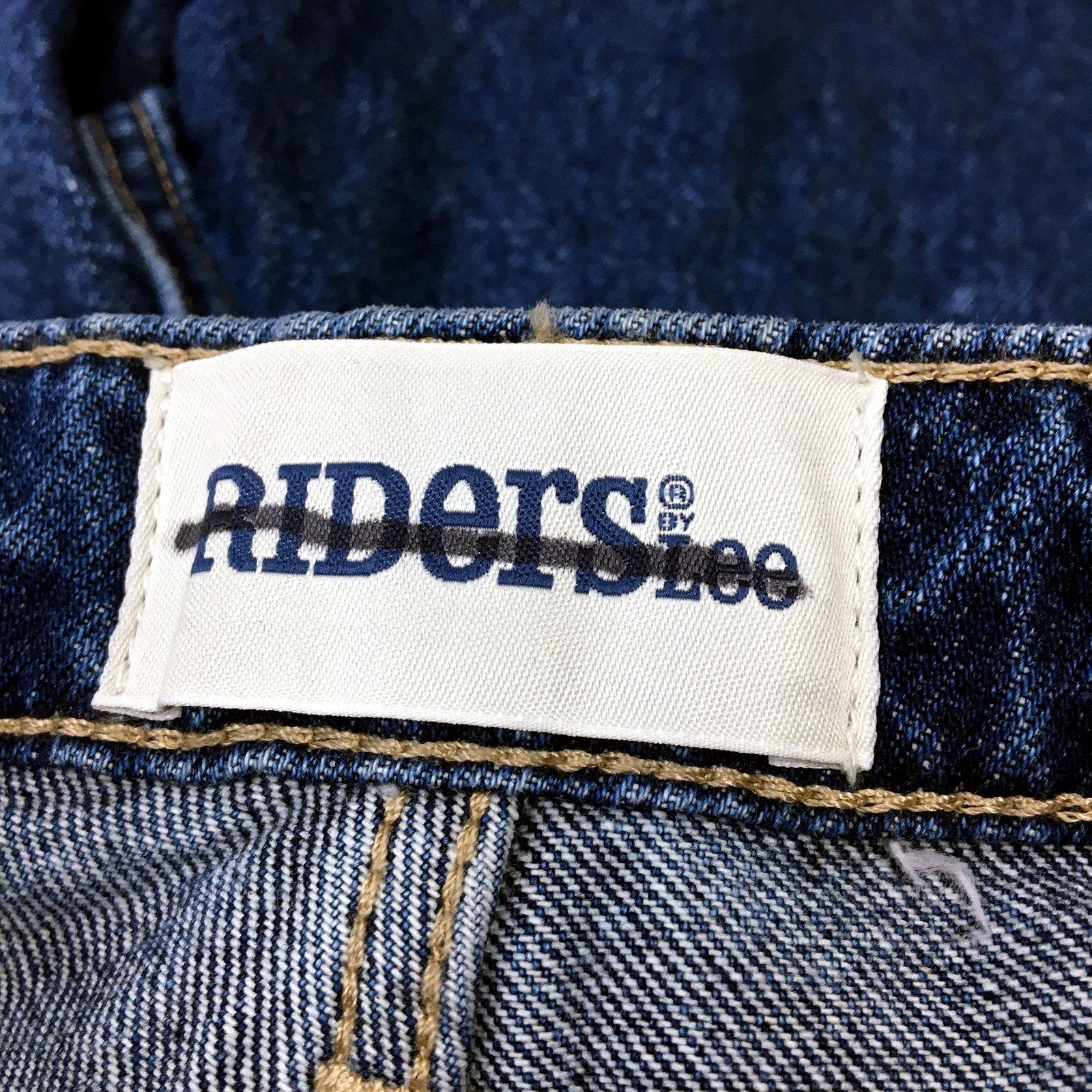 Riders by Lee Womens Mid Straight Short Denim Shorts Somedays Blue Size 9 NEW - Image 6