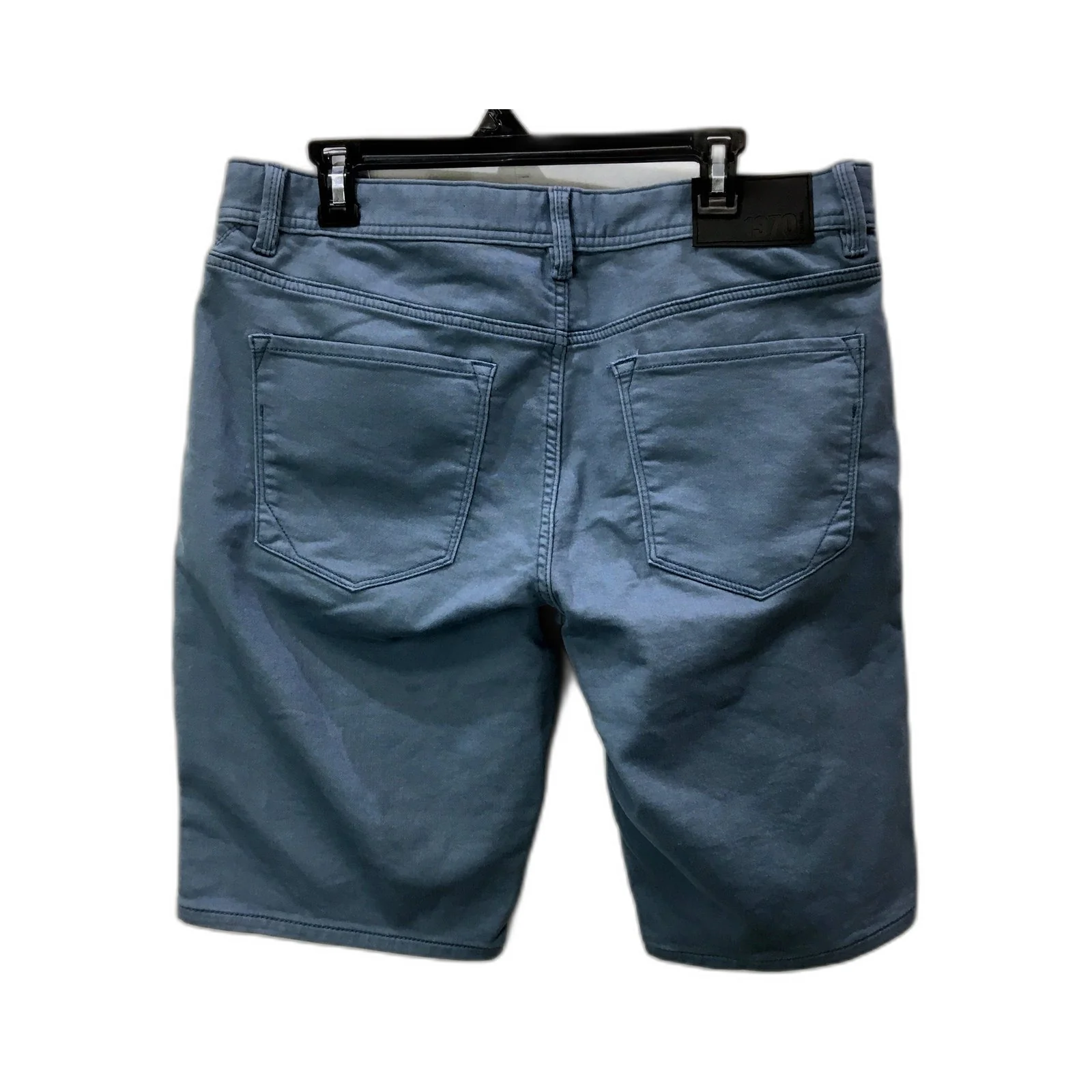 Just Jeans Mens Blue Denim Shorts with Elastic Waist, Comfortable Size 34 NEW - Image 2
