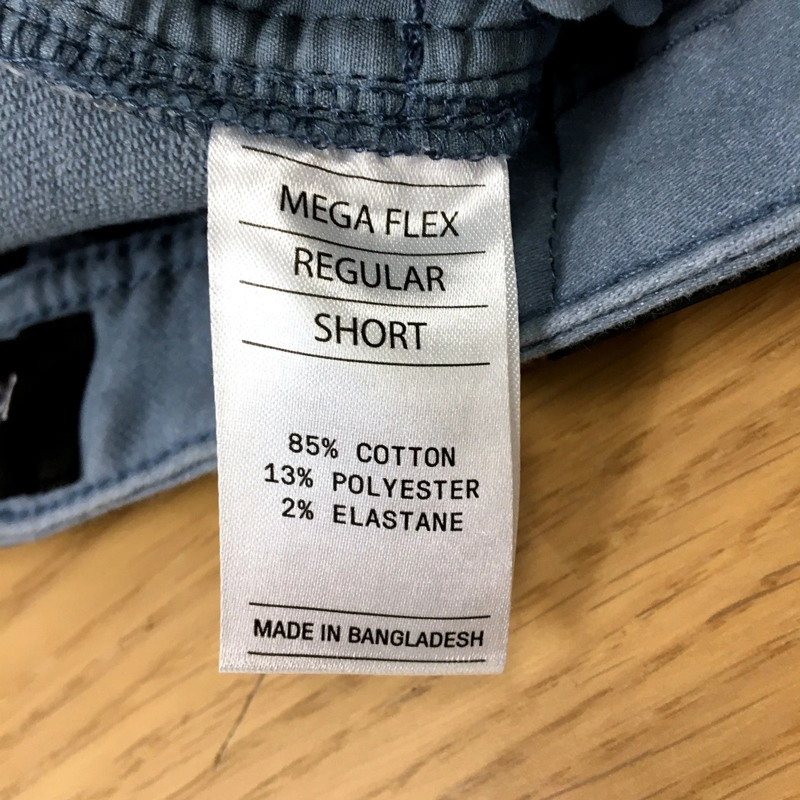 Just Jeans Mens Blue Denim Shorts with Elastic Waist, Comfortable Size 34 NEW - Image 5