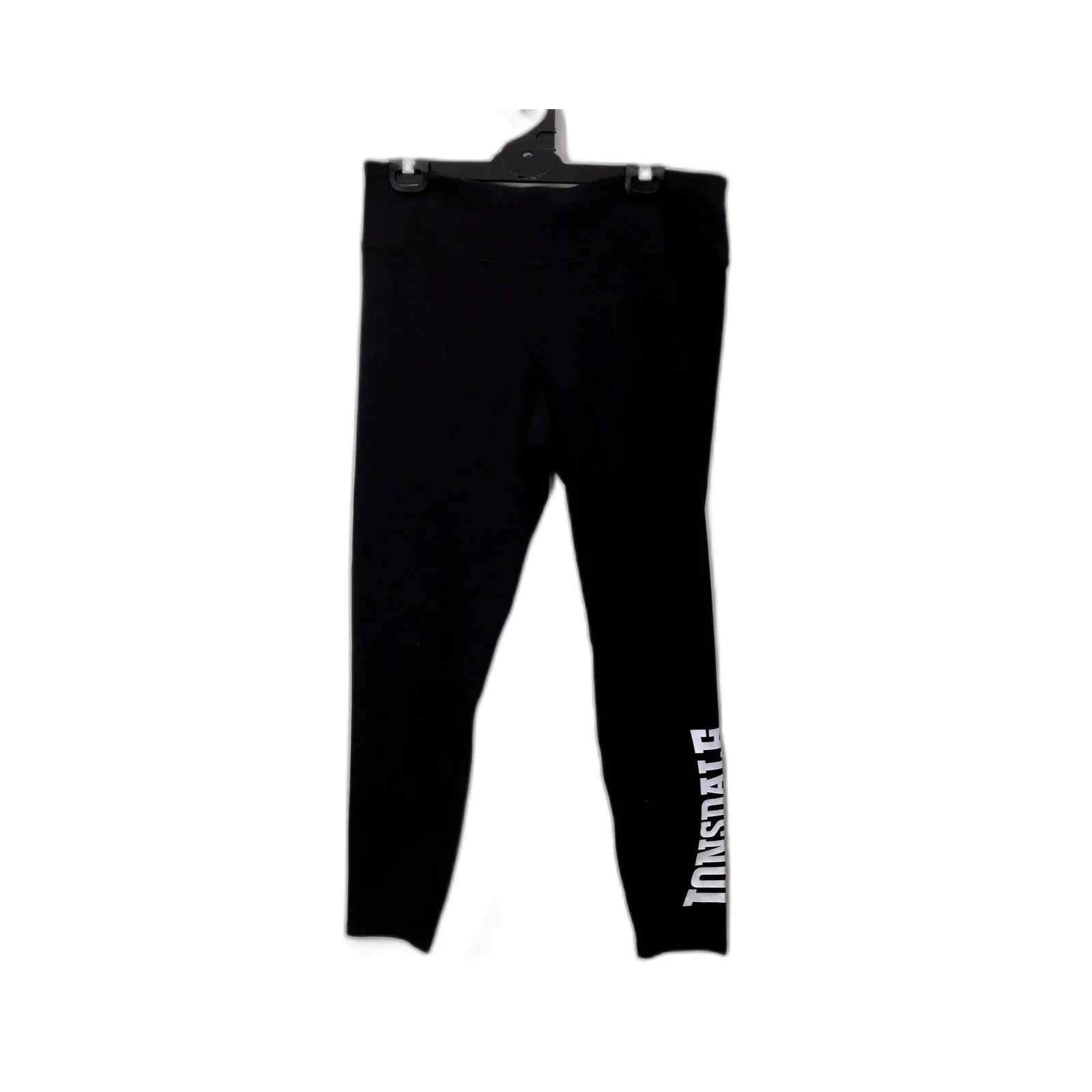 Lonsdale Womens Women's Leggings Leggings Black Stretch Comfortable Cotton NEW