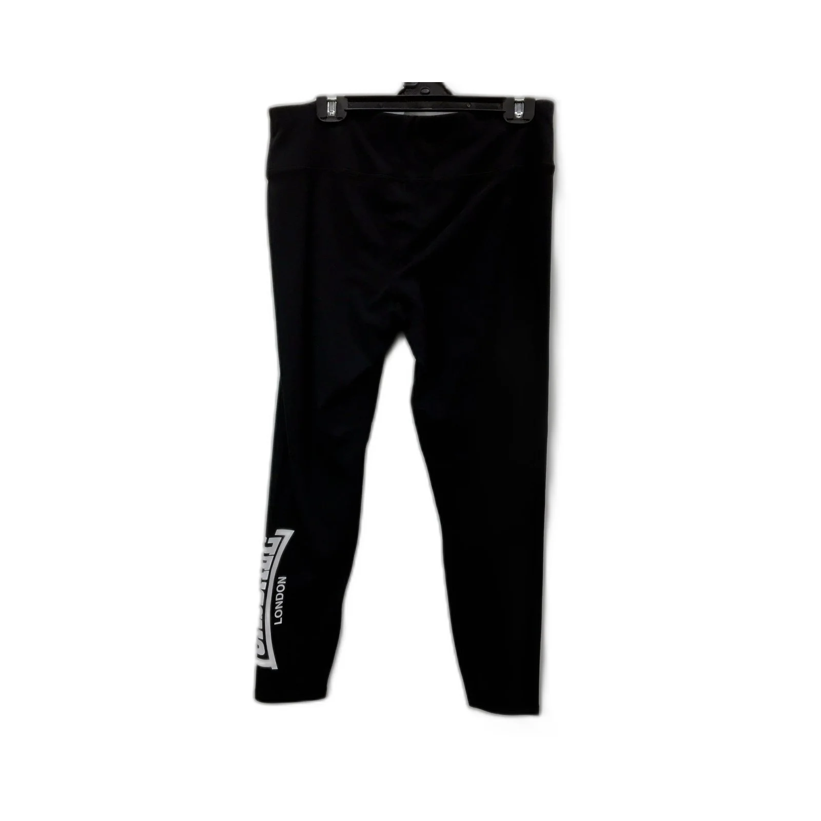 Lonsdale Womens Women's Leggings Leggings Black Stretch Comfortable Cotton NEW - Image 2