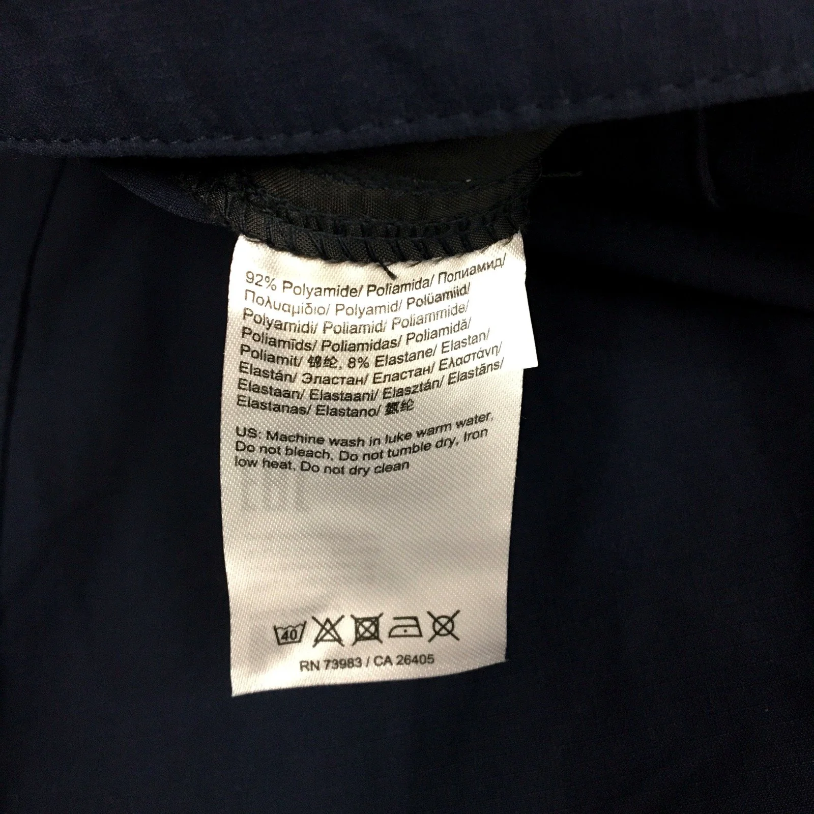 Helly Hansen Mens Navy Blue Cargo Pants - Size 32 - Image 3