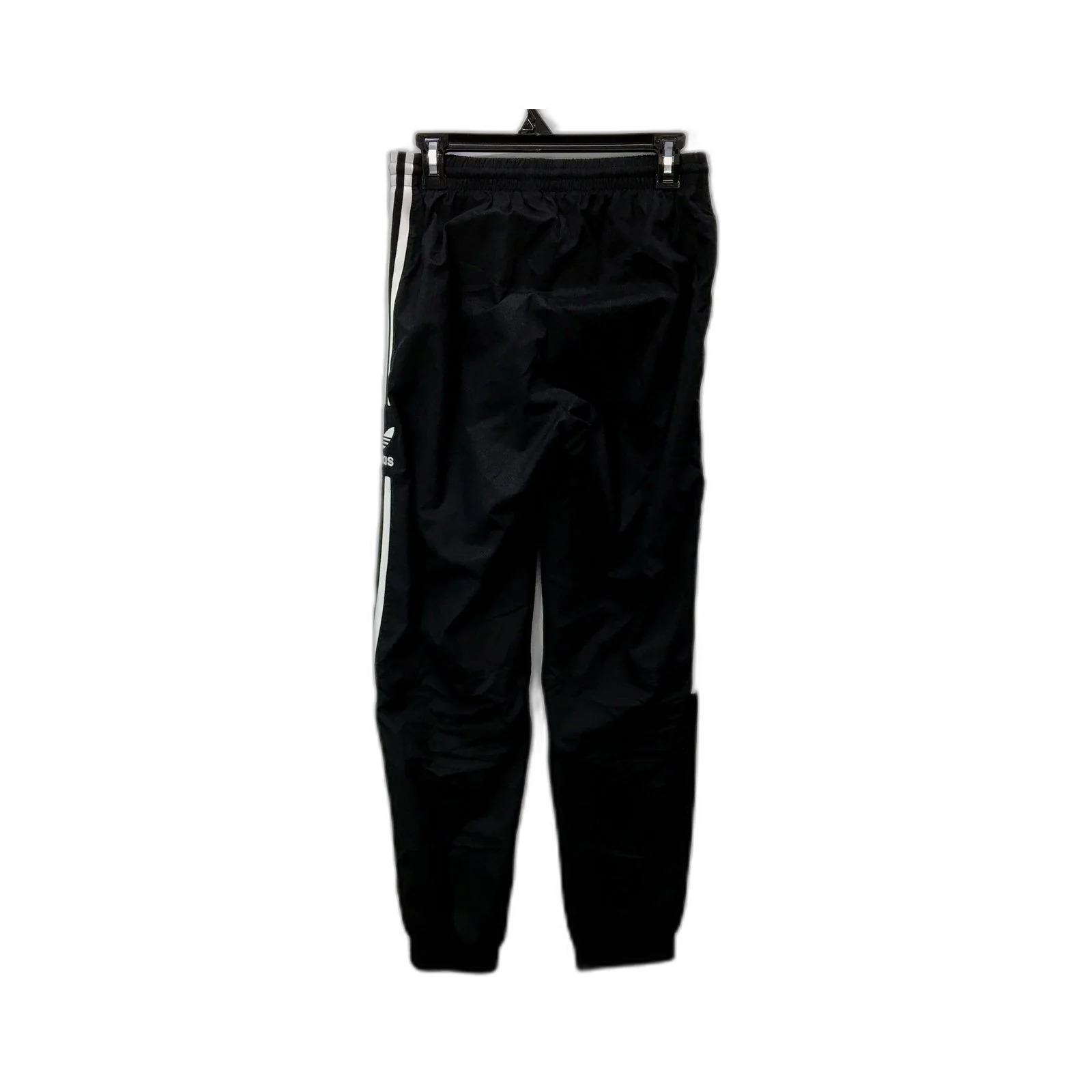 adidas Unisex Ripstop Track Pants in Black - Comfortable Athletic Fit Size S - Image 2