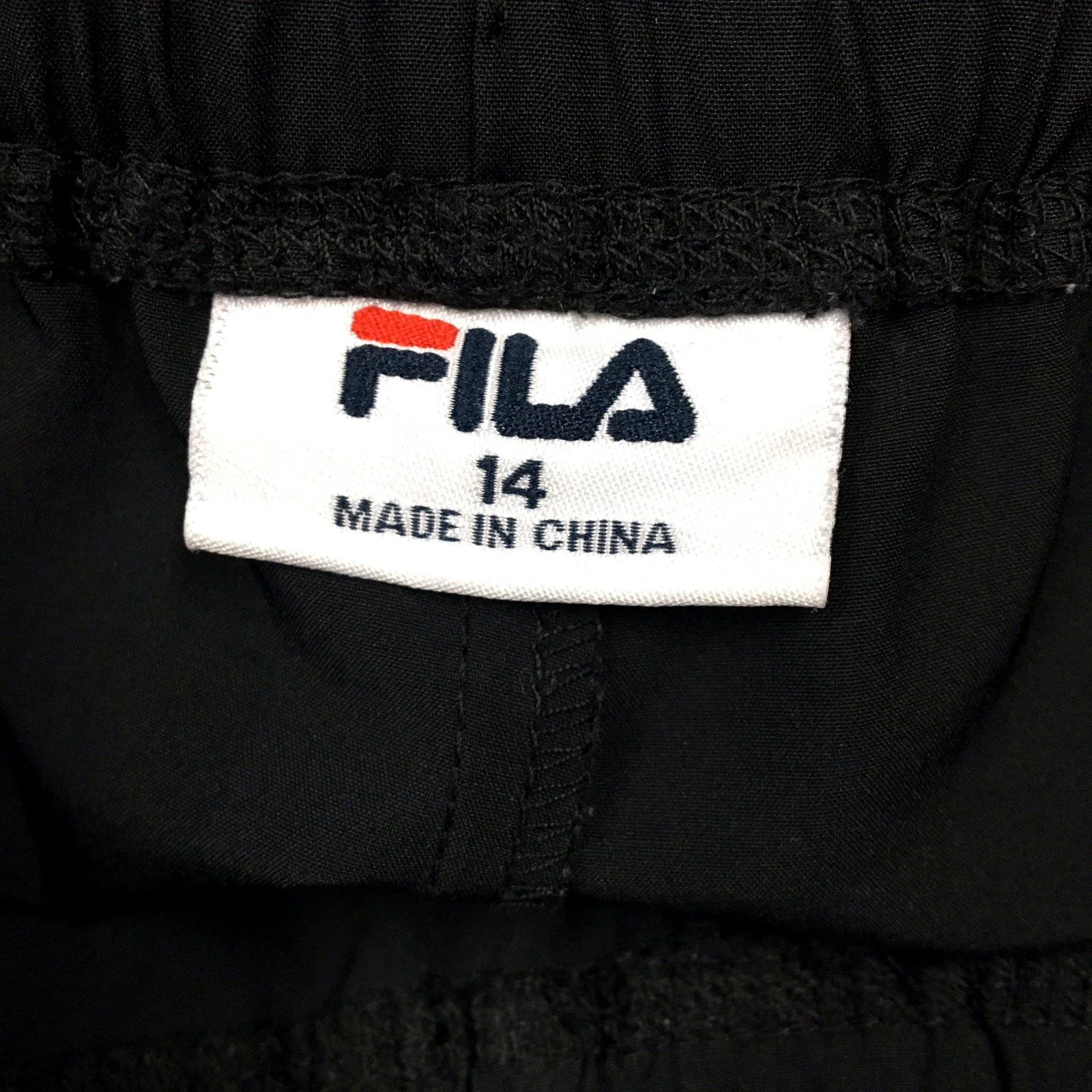 Fila Womens Black Sweatpants - Soft, Comfortable Joggers in Size 14 - Image 3