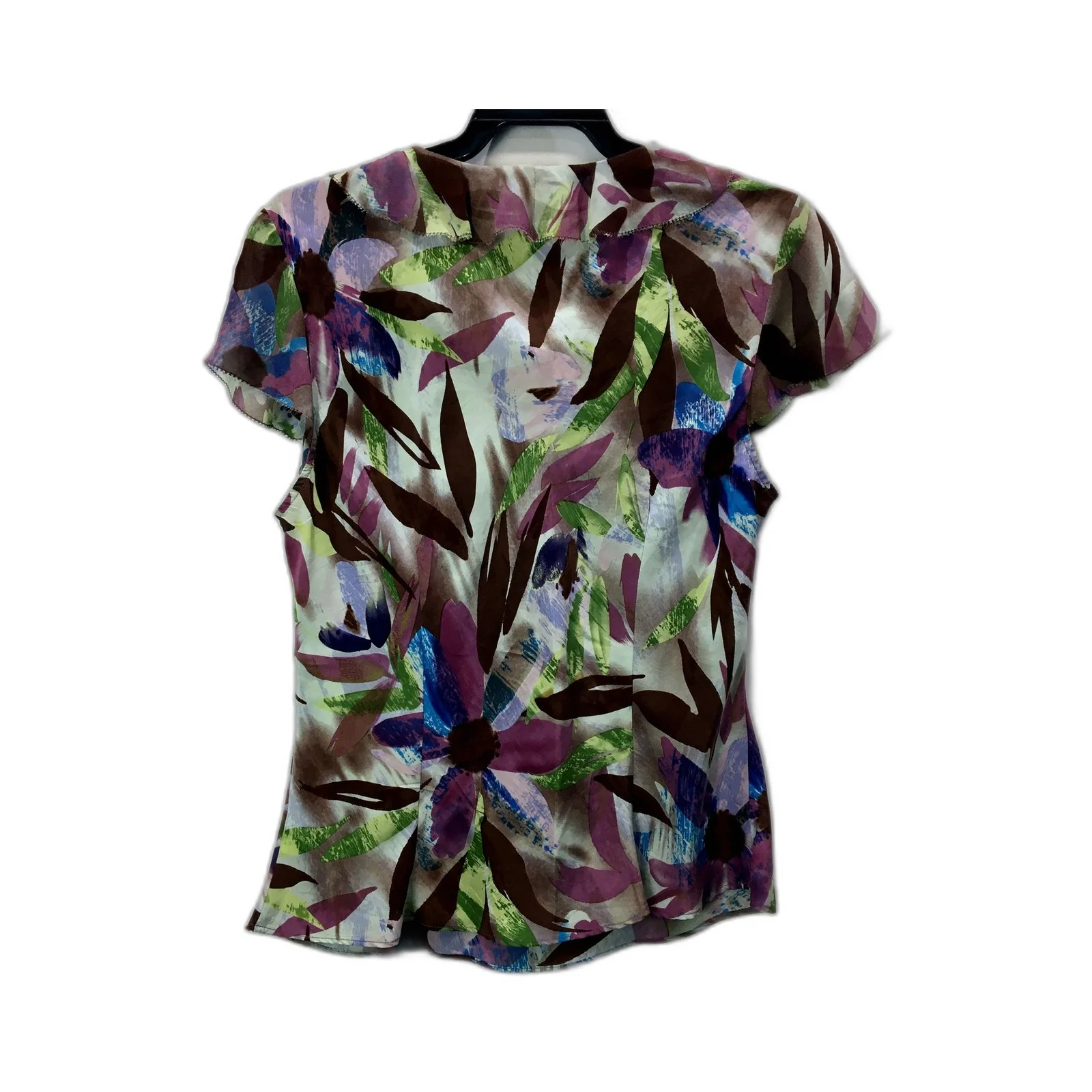 Anthea Crawford Womens Floral Print Multicolor Blouse Size 14 - Image 2