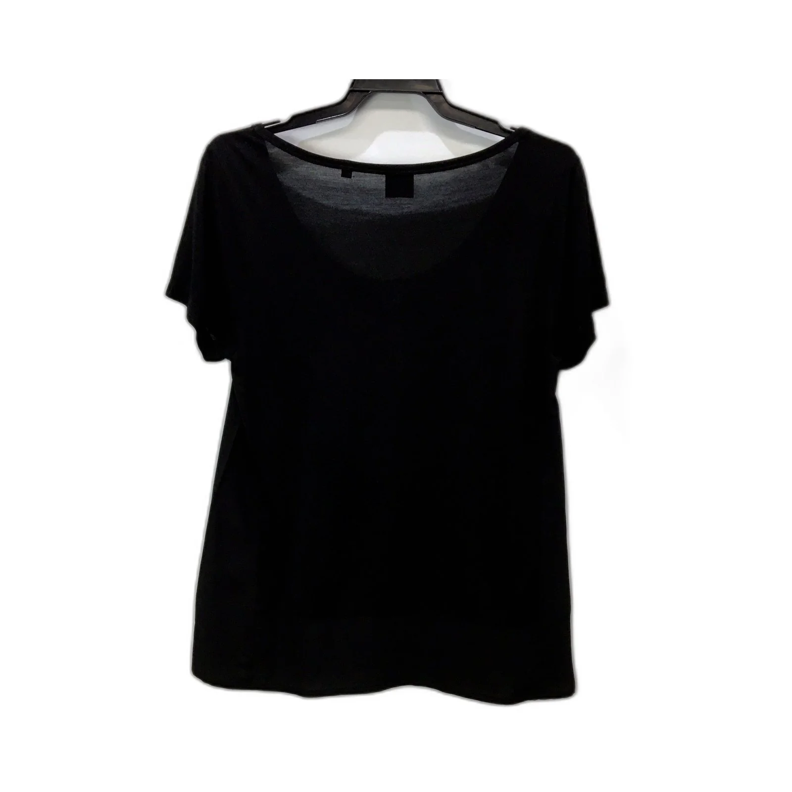 David Lawrence Womens Modal T-Shirt - Comfortable Black Tee in Medium Size - Image 2