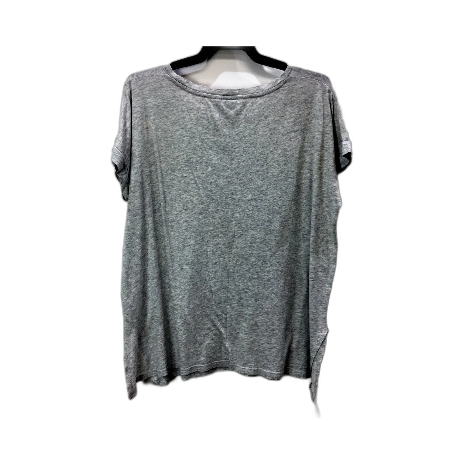 Peter Alexander Womens Sleep T-Shirt Cozy Casual Style Gray Size Medium - Image 2