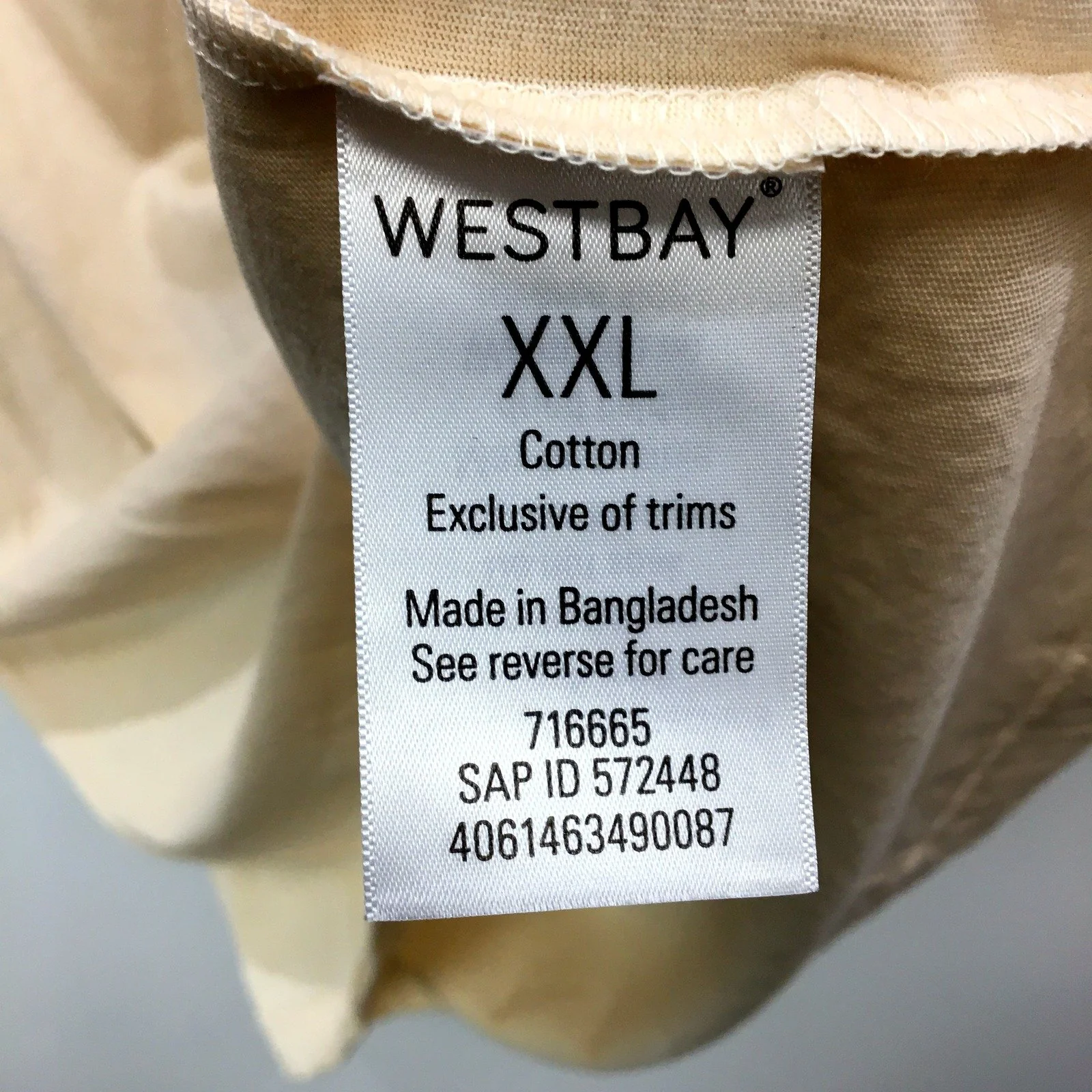 Westbay Mens 2 Piece Plaid Pajama Set Cotton Comfortable Green Beige Size XXL - Image 3