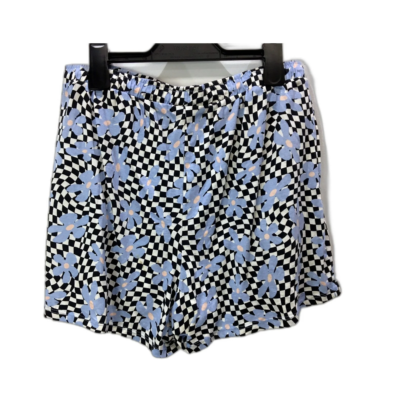 Cotton On Body Womens Sleep Shorts Plaid Checkered Multi Color Size M - Image 2