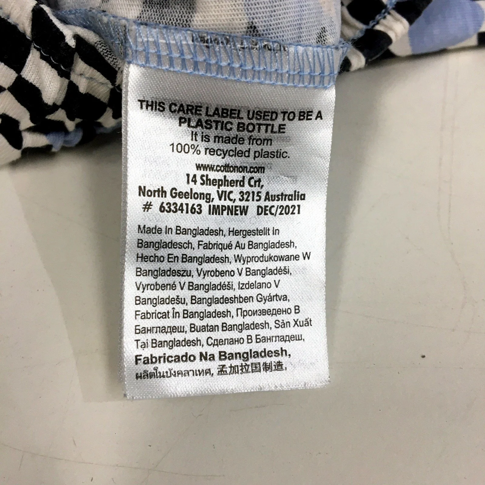Cotton On Body Womens Sleep Shorts Plaid Checkered Multi Color Size M - Image 3