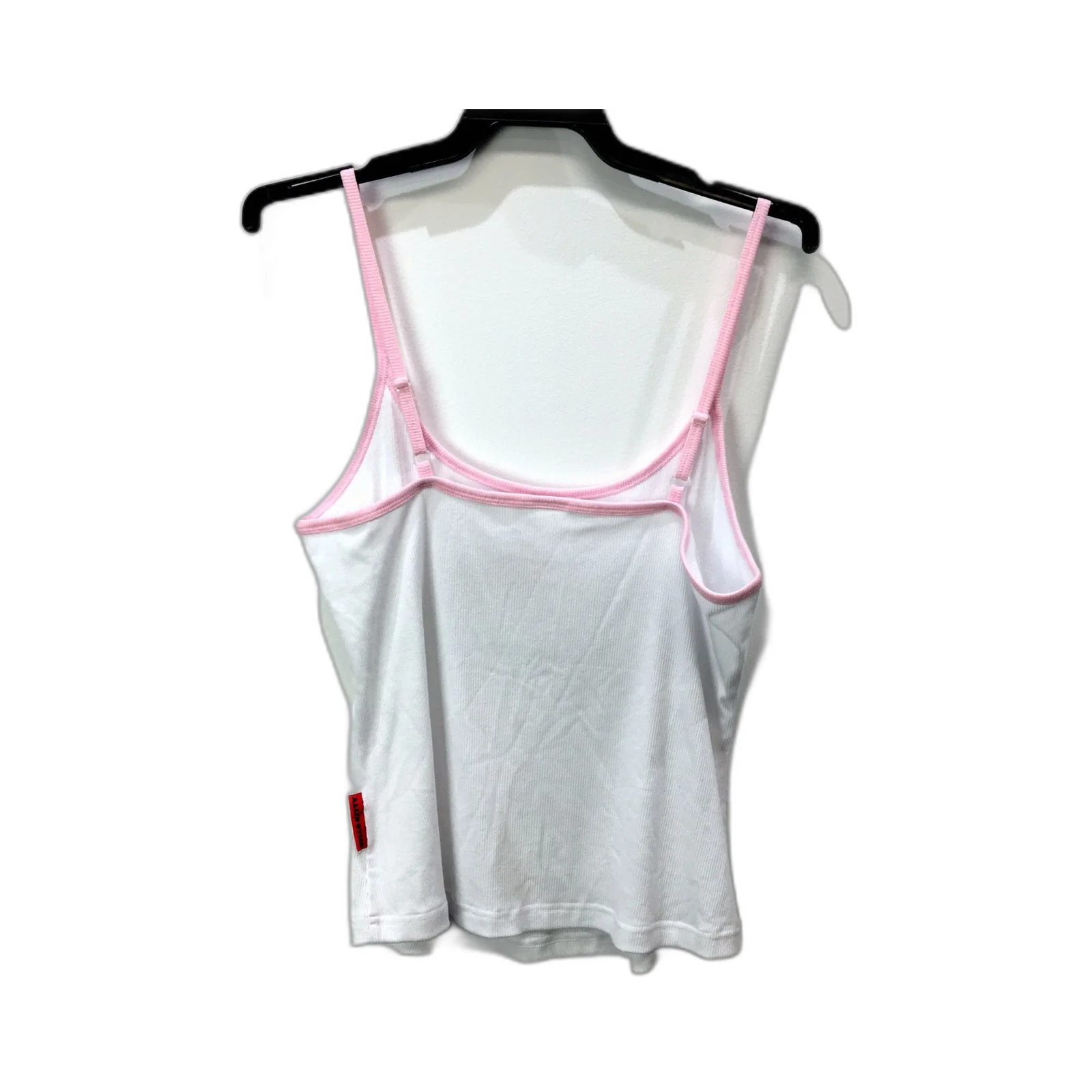 Hello Kitty Womens Sleeveless Tank Top in White and Pink, Size 12 - Image 2
