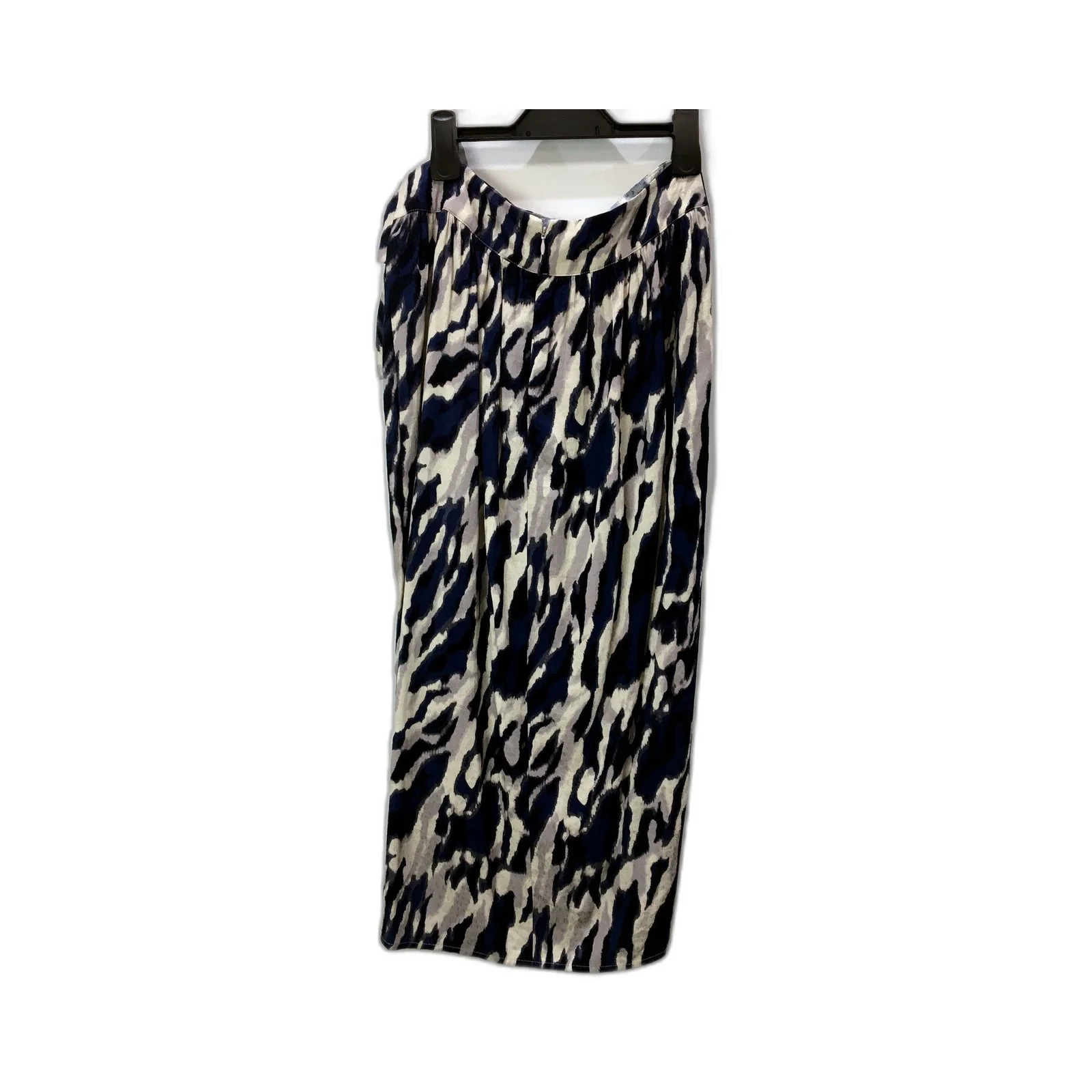 Basque Womens Midi Skirt Pleated Elastic Waist Multi Color Size 10 NEW - Image 2