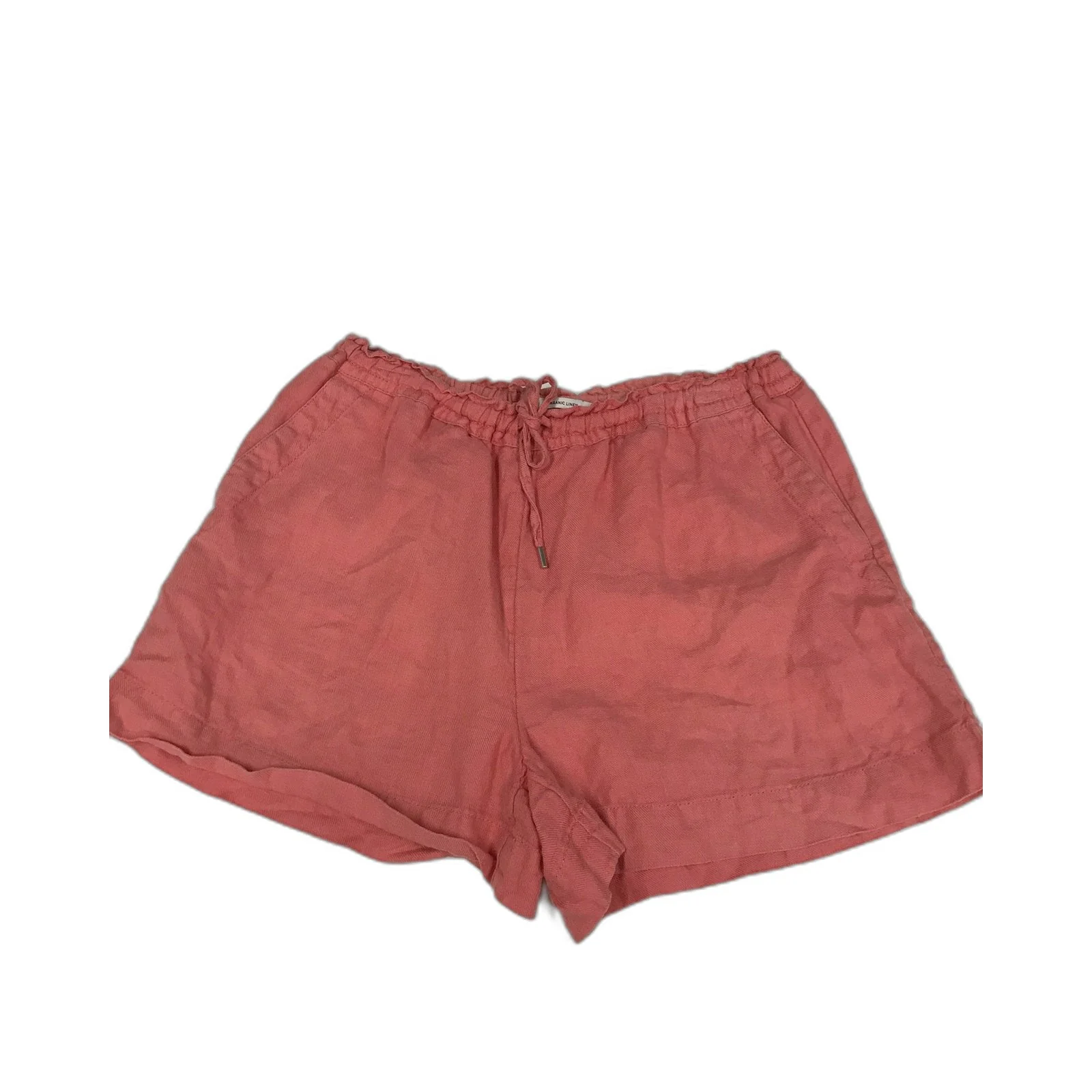 Country Road Organic Linen Shorts Women's Coral Size 10