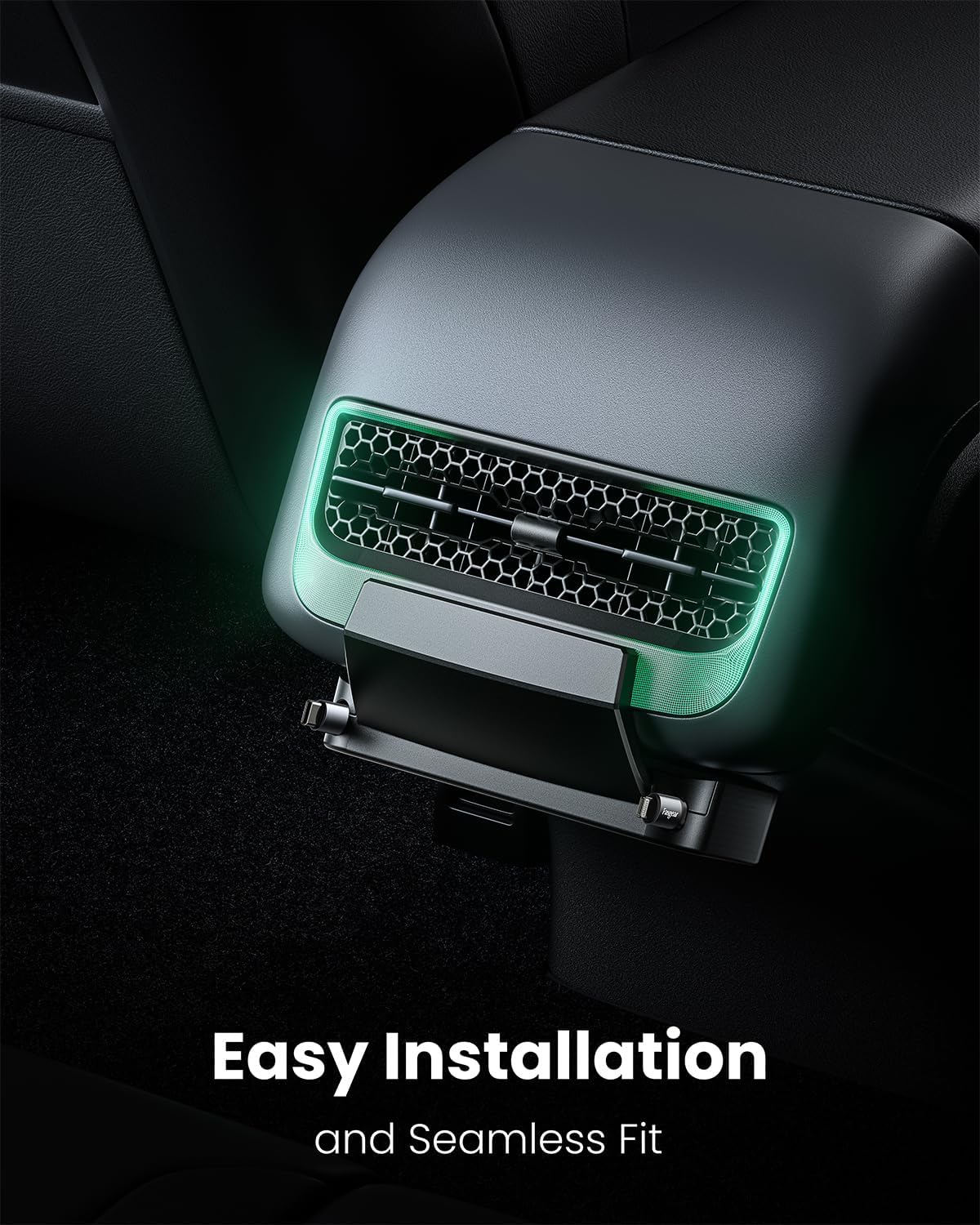 Fasgear Rear USB Charging Hub Docking Station for Tesla Model Y - DEMO - Image 2