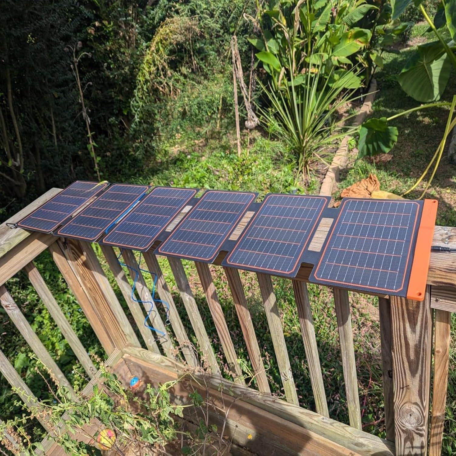 FlexSolar 60W Portable Foldable Solar Panel with USB-C & USB-A Charging DEMO - Image 7