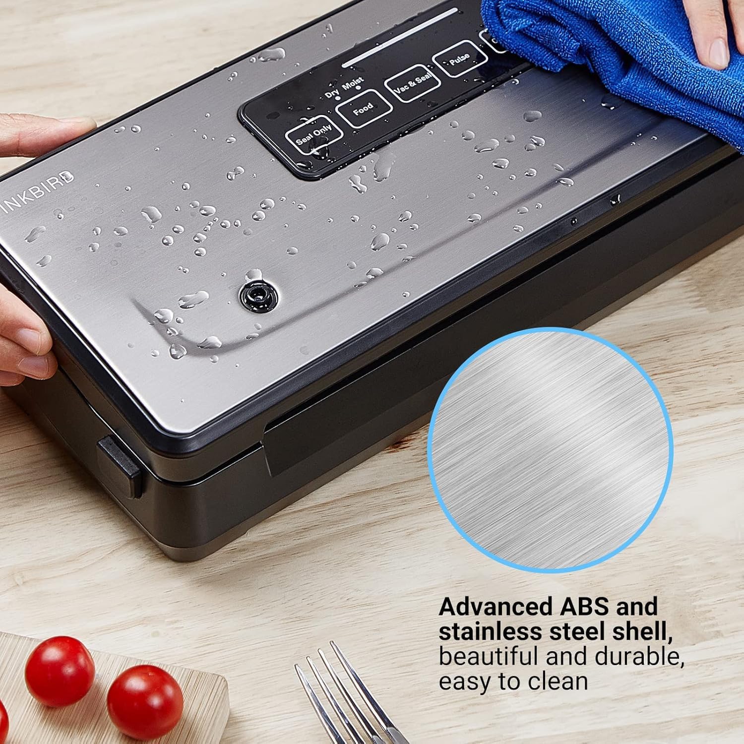 Inkbird Vacuum Sealer Machine Food Storage with Seal Bags and Starter Kit NEW - Image 9