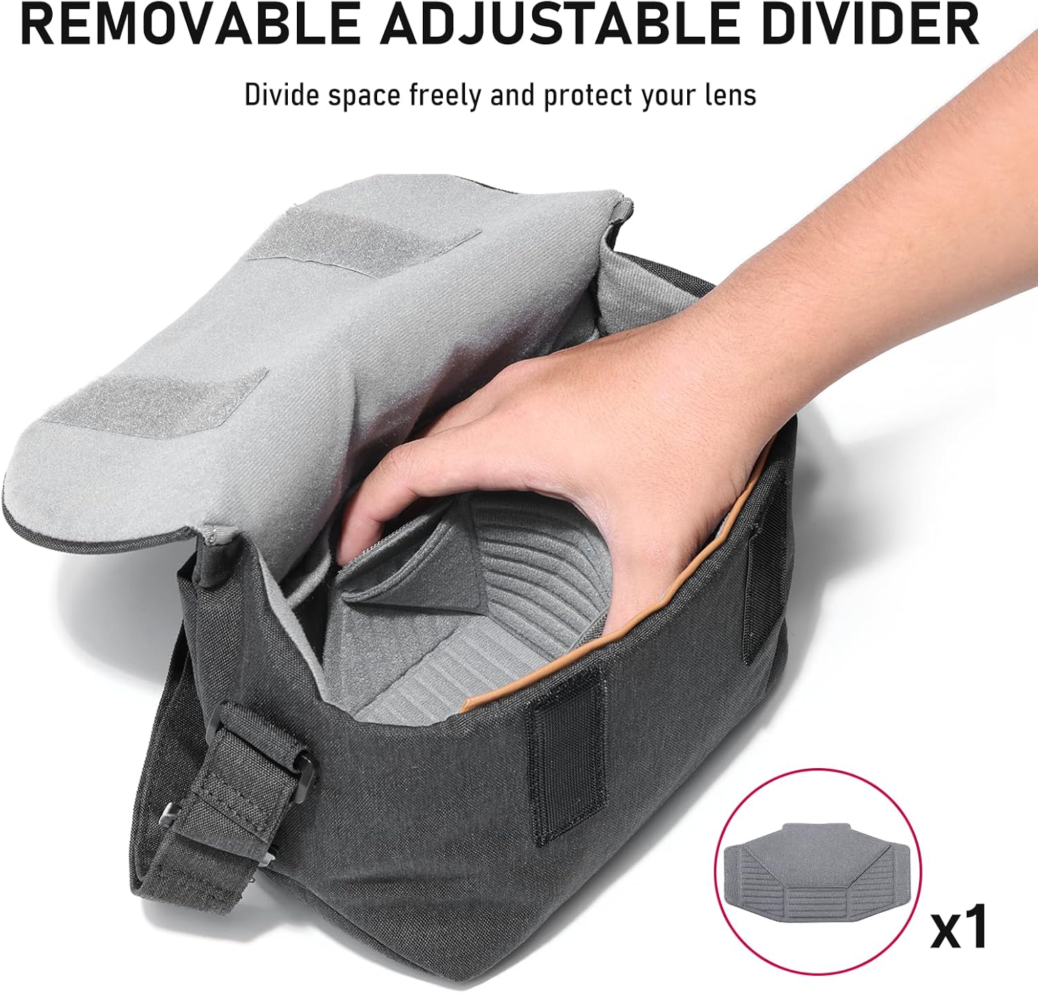 ULANZI Professional Crossbody Camera Bag SLR/DSLR Photography Case 9 x 4.5 NEW - Image 4