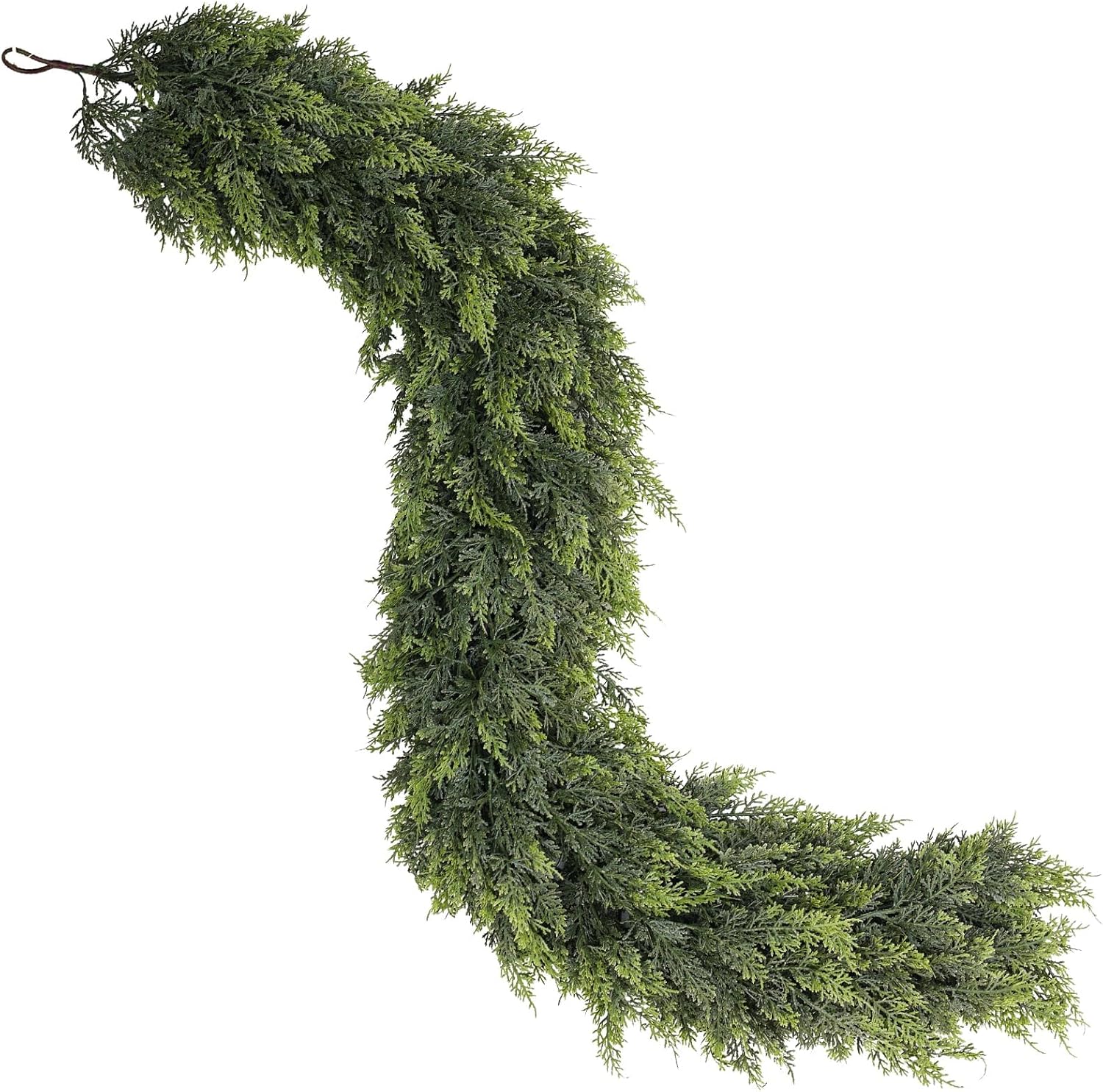 Realistic Artificial Garlands Green Cedar Garland with 238 Lifelike NEW - Image 9