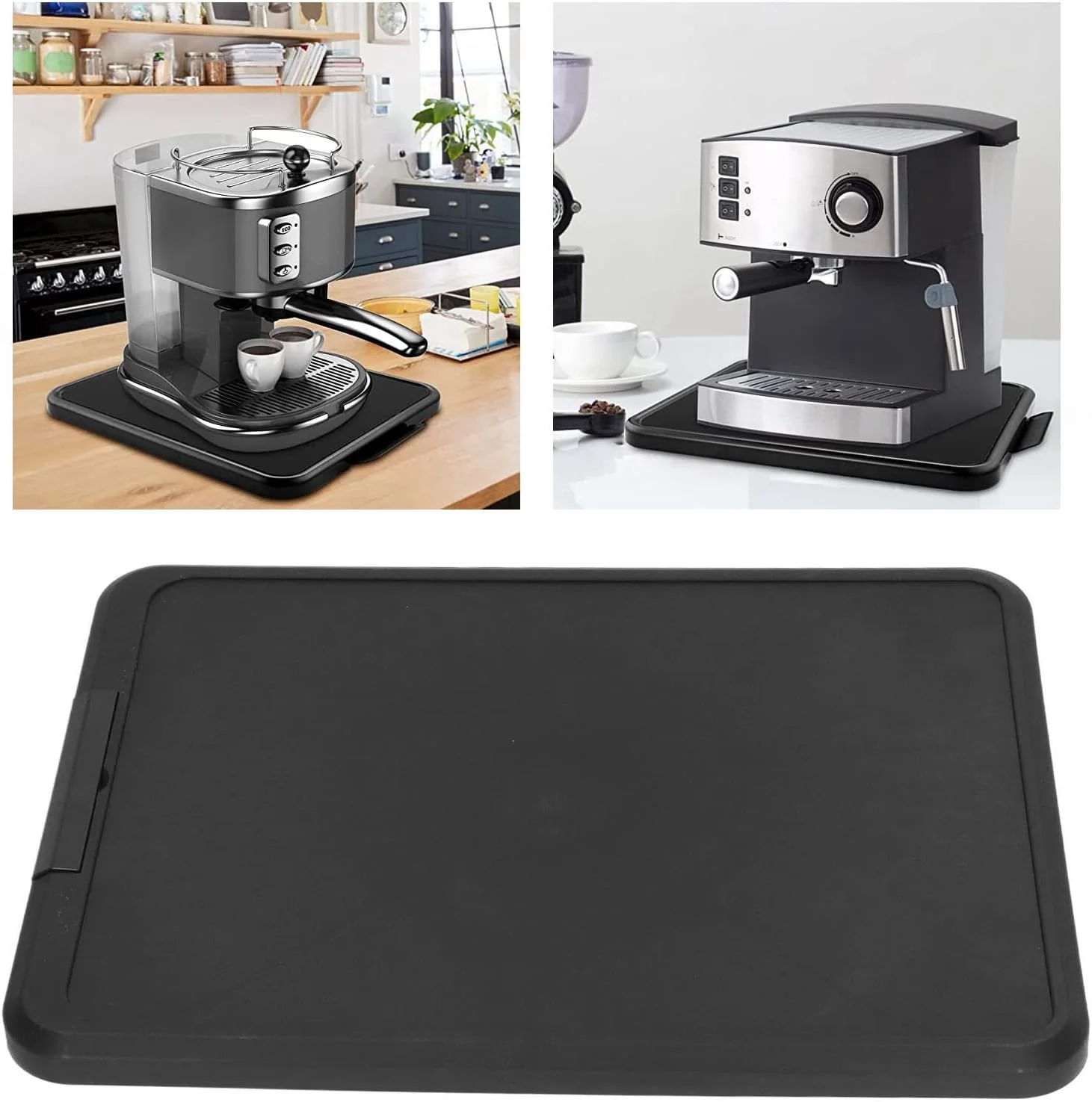 Srliya Kitchen Appliance Sliding Tray Countertop Storage Moving Organizer NEW - Image 4