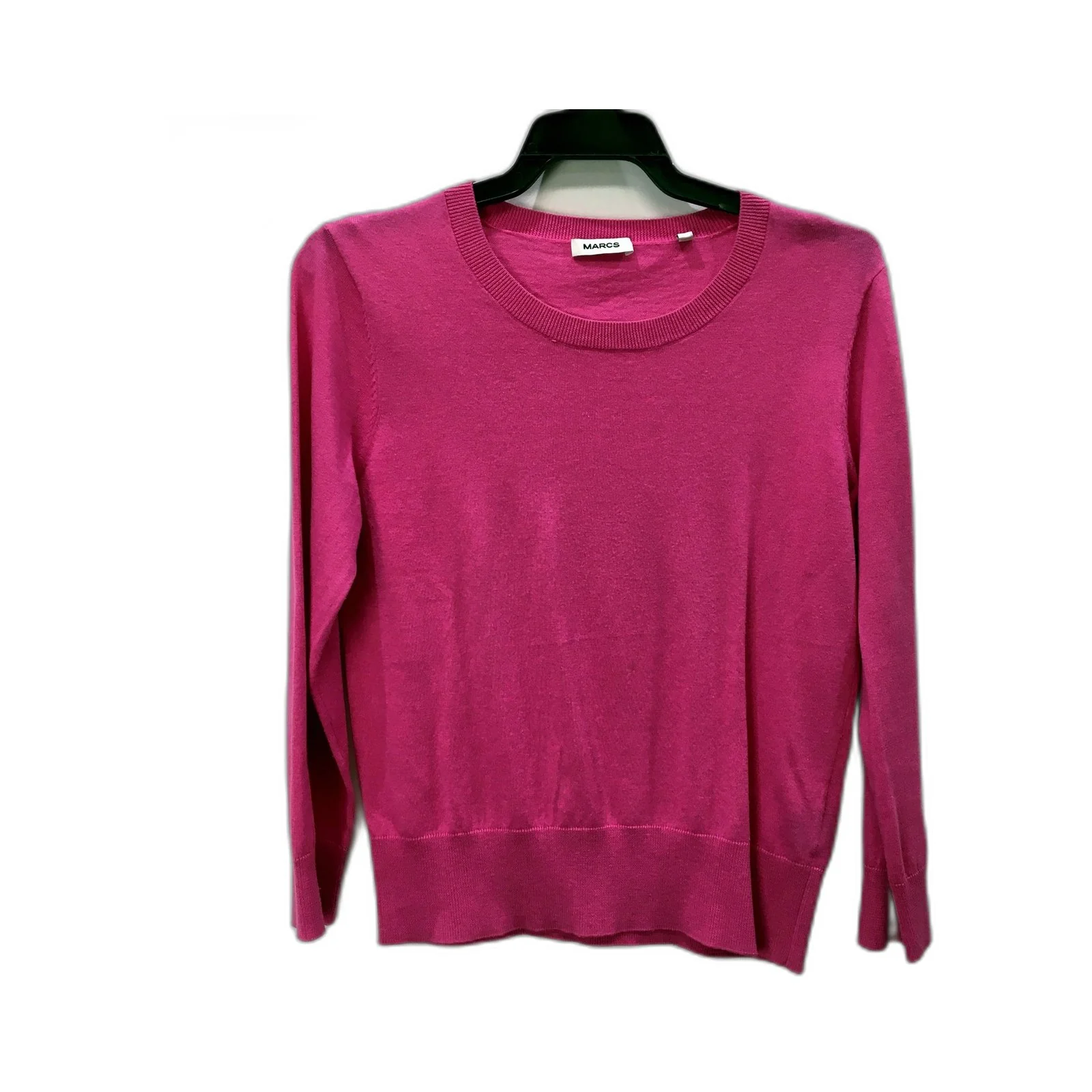 Marcs Womens Fuchsia Soft Knit Pullover Sweater - Comfortable Size M