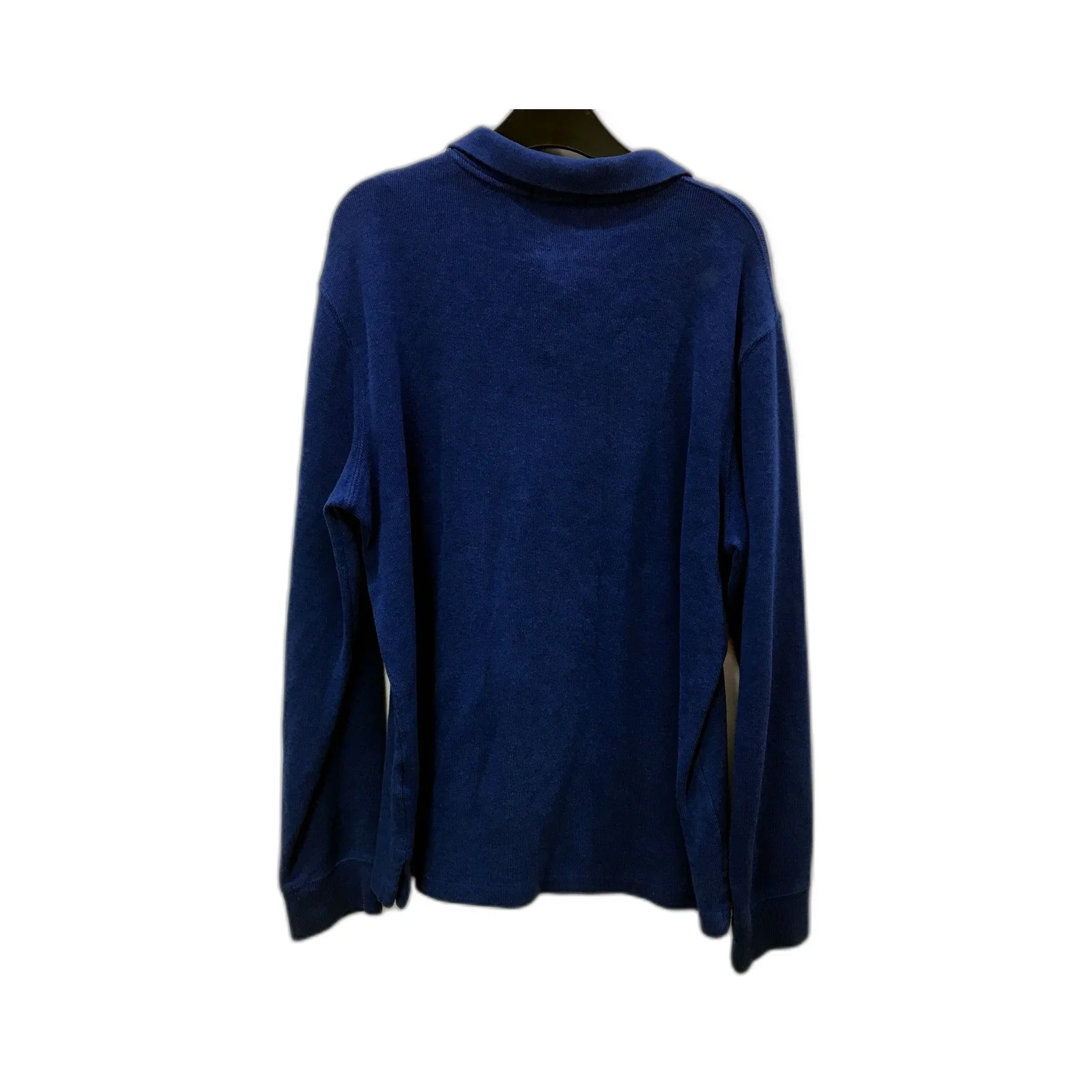 Polo Ralph Lauren Mens Navy Blue Cotton Pullover Sweatshirt Size M - Image 2