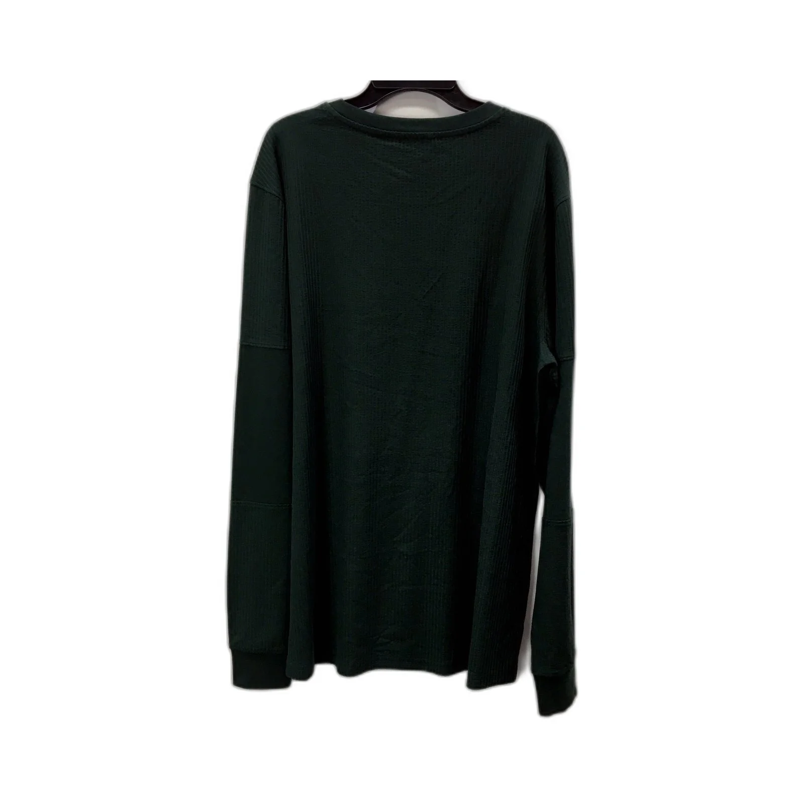 Renaissance Apparel Mens Long Sleeve Cotton Jersey Tee Green Gables Size M NEW - Image 2