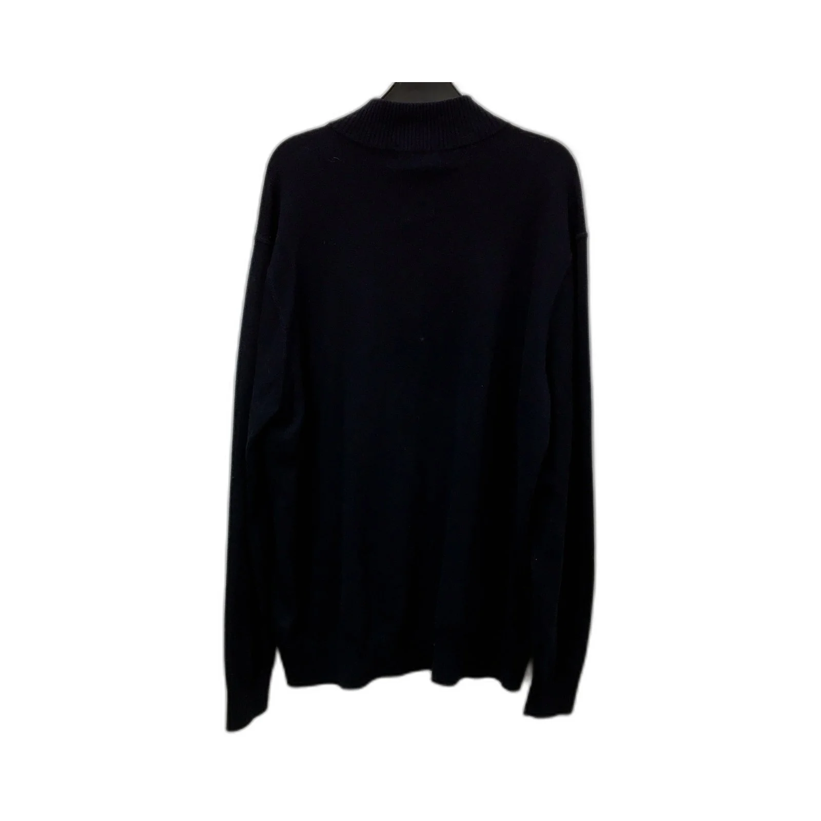 Gazman Mens Pullover Sweater Black Comfortable Warm Knit Casual Size L - Image 2
